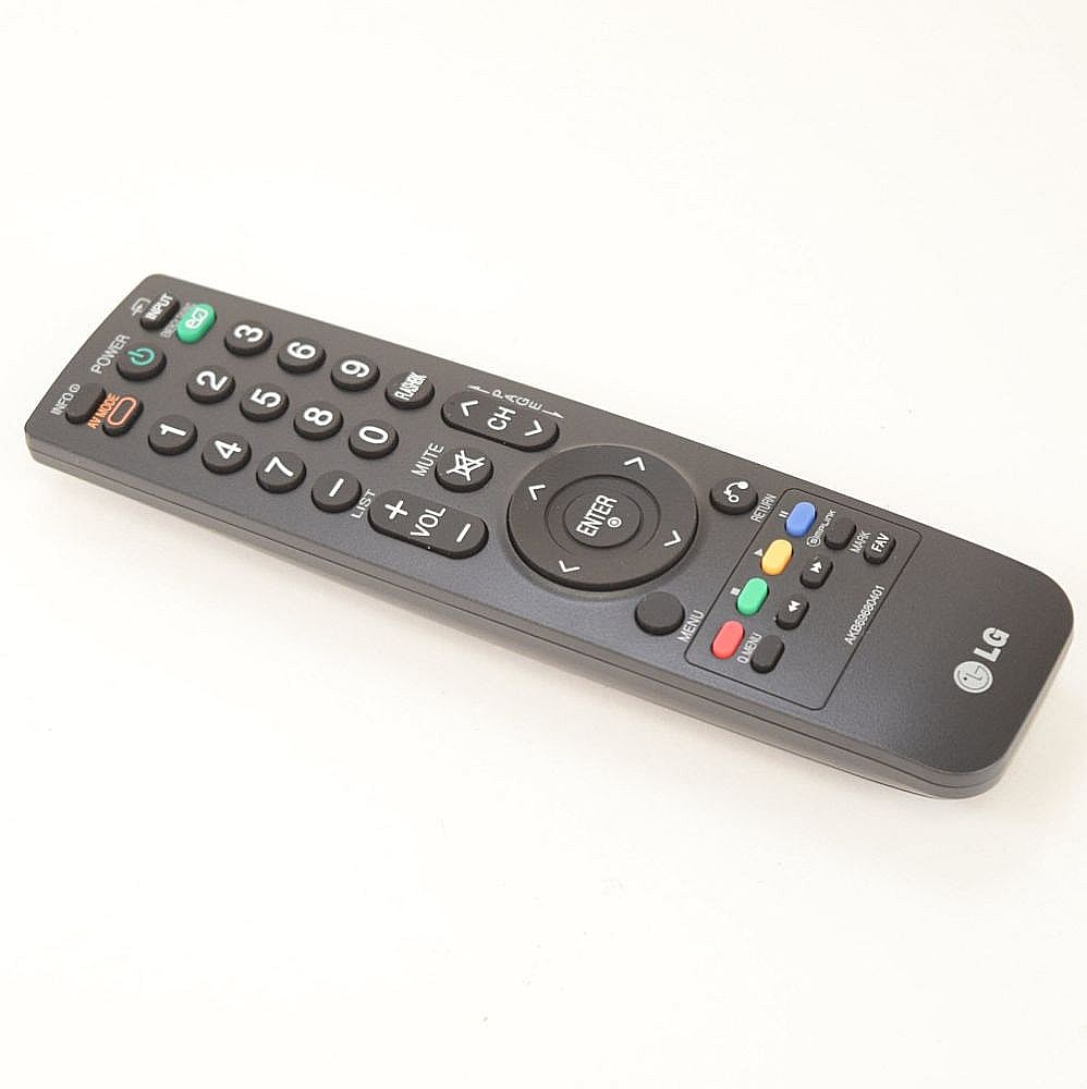 Photo of LG Part #akb69680401, Television Remote Control | 5.80 x 1.80 x 1.10 from Repair Parts Direct