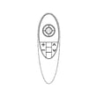 Television Remote Control for LG 42LB6300 - Part AKB73975802