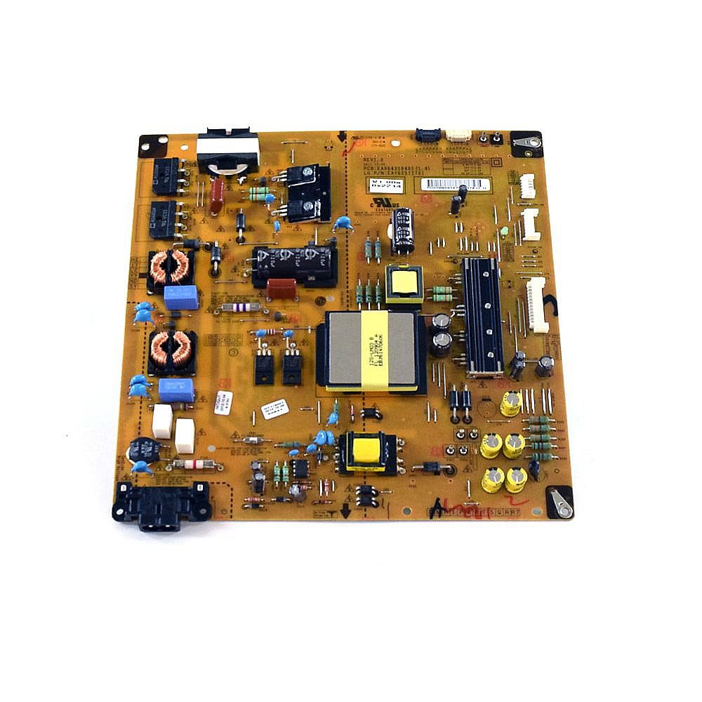 LG Part #eay62512701, Television Power Supply Board | 13.00 x 11.00 x 1.75