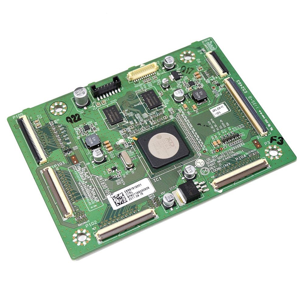 Part #ebr67818201, Zenith Television Electronic Control Board