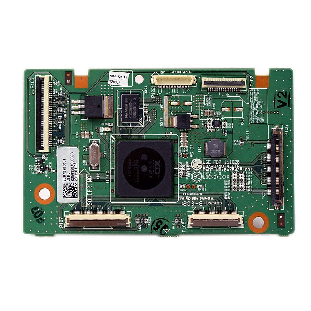 Part #ebr73738801, Television Main Control Board