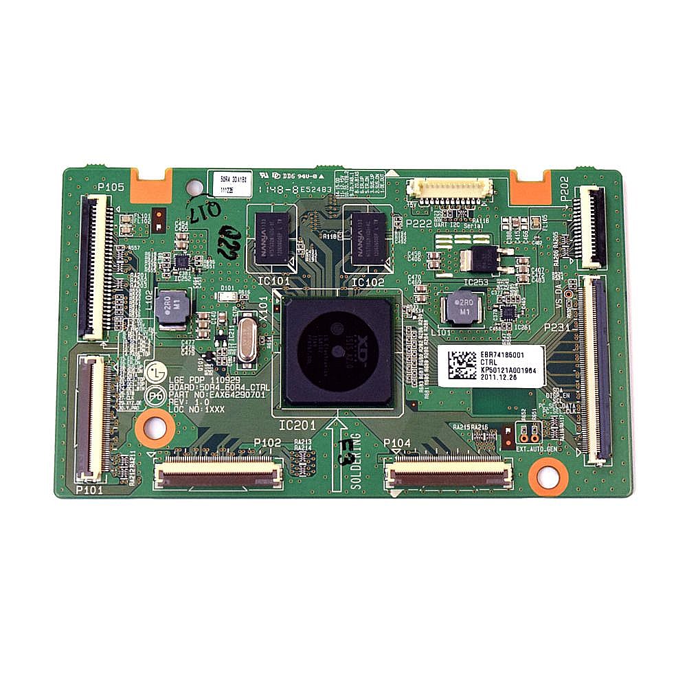 Part #ebr74185001, Television Printed Circuit Board / 12.50 x 7.00 x 2.00