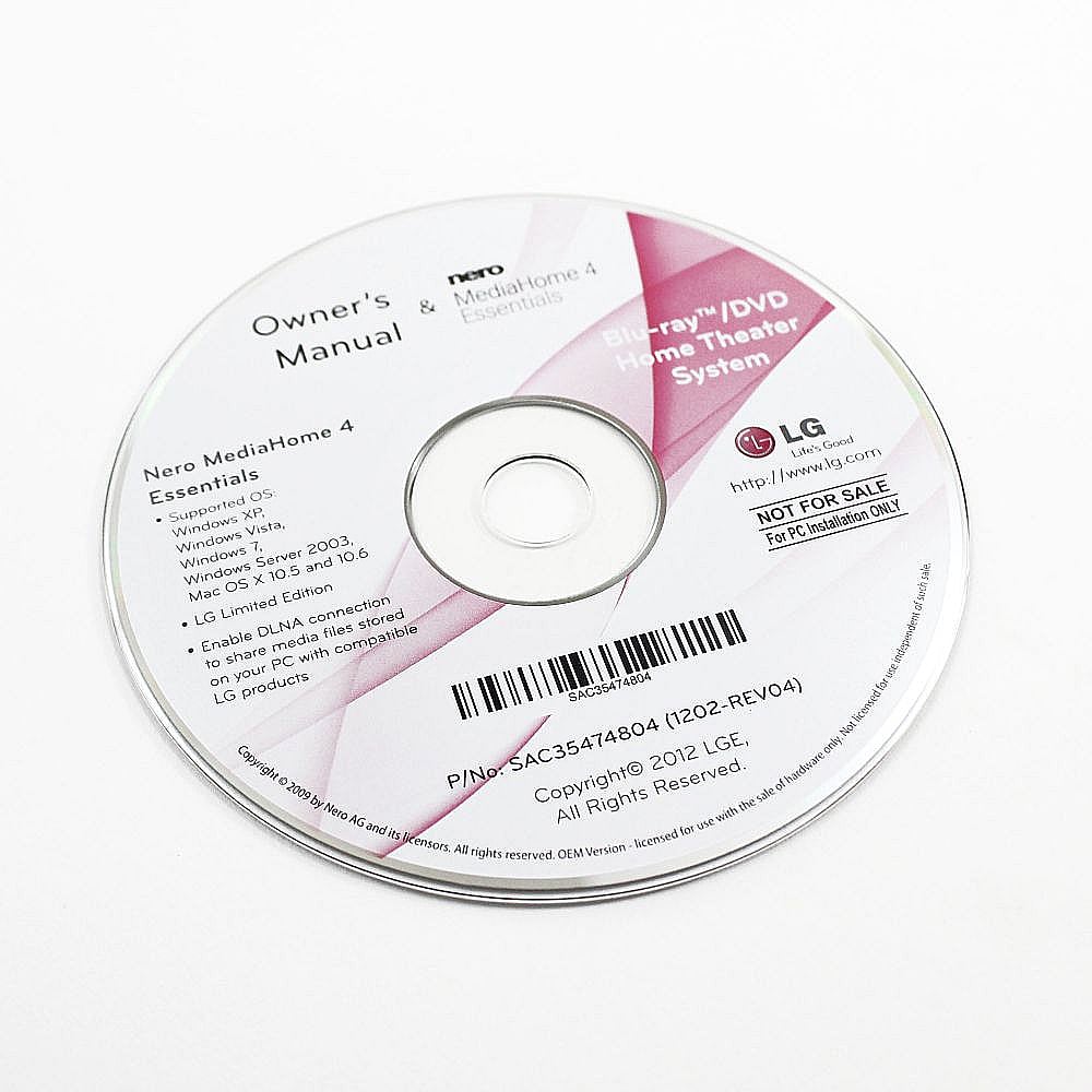 Part #sac35474804, Home Electronics Title
