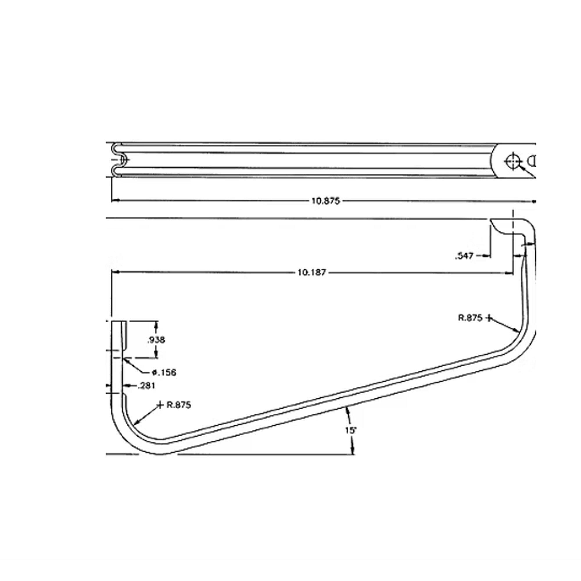 Part #arm0148, Trane Motor Mount Arm