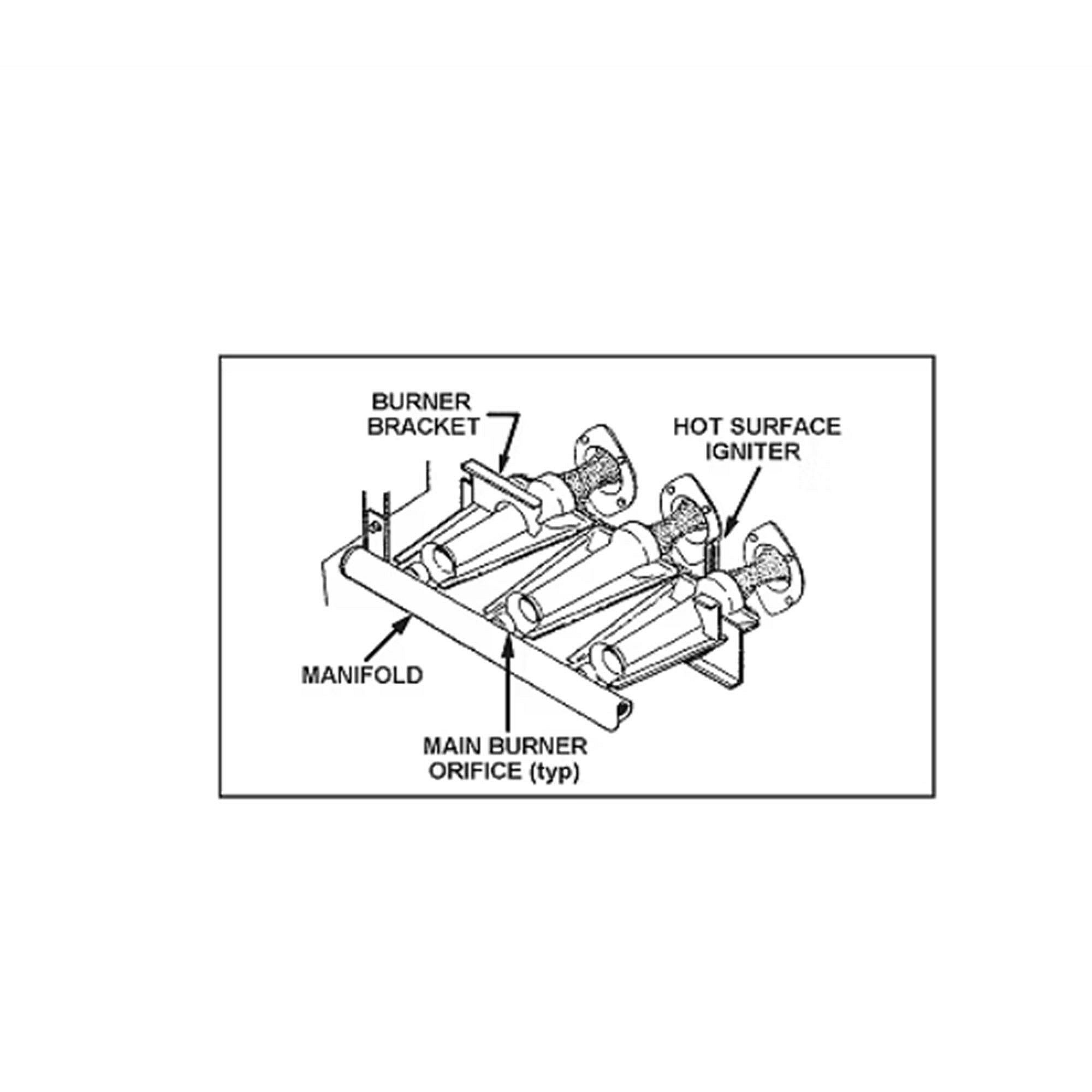 Part #baylpss210B, Trane Lp Conversion Kit