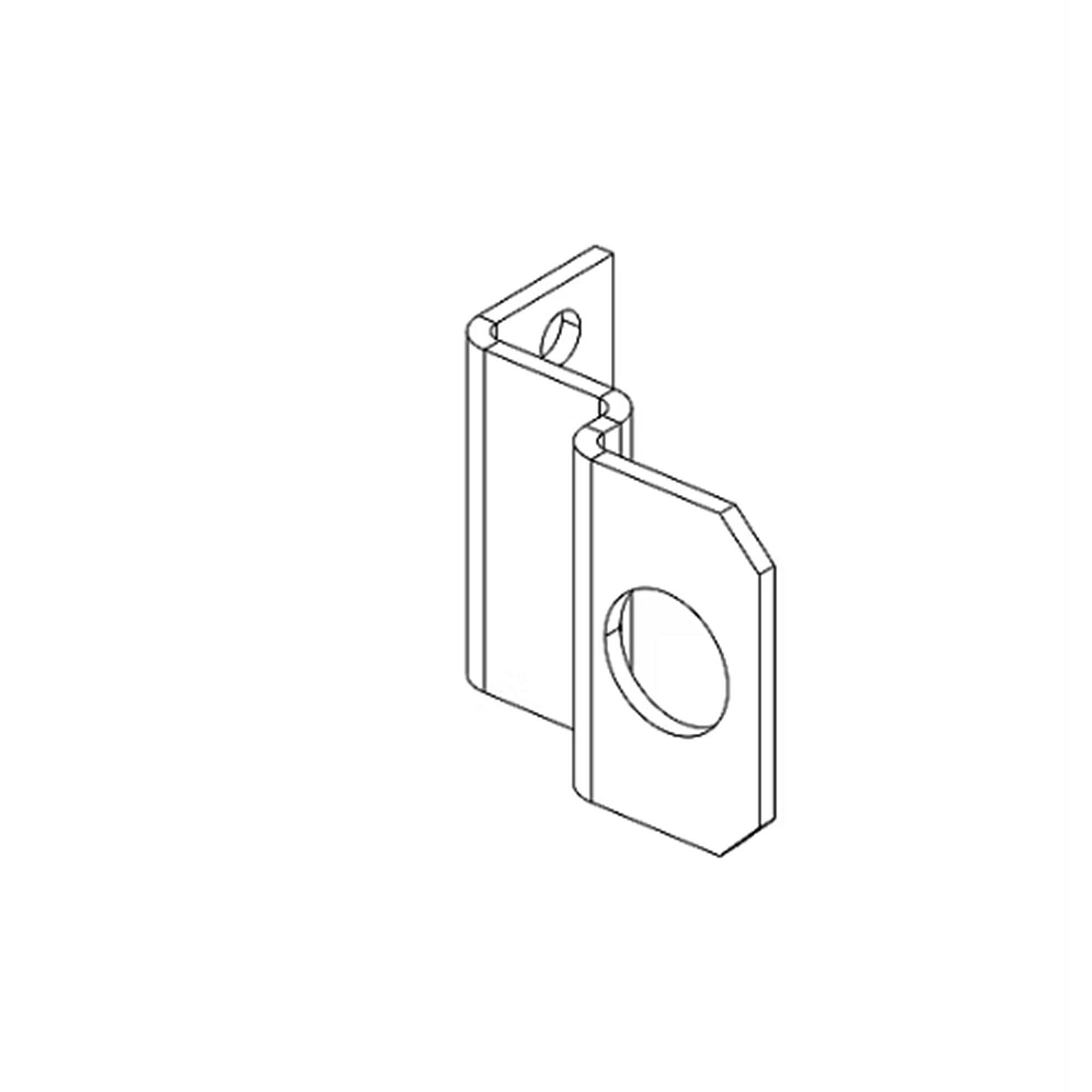Part #brk2854, Trane Trim Ring Bracket