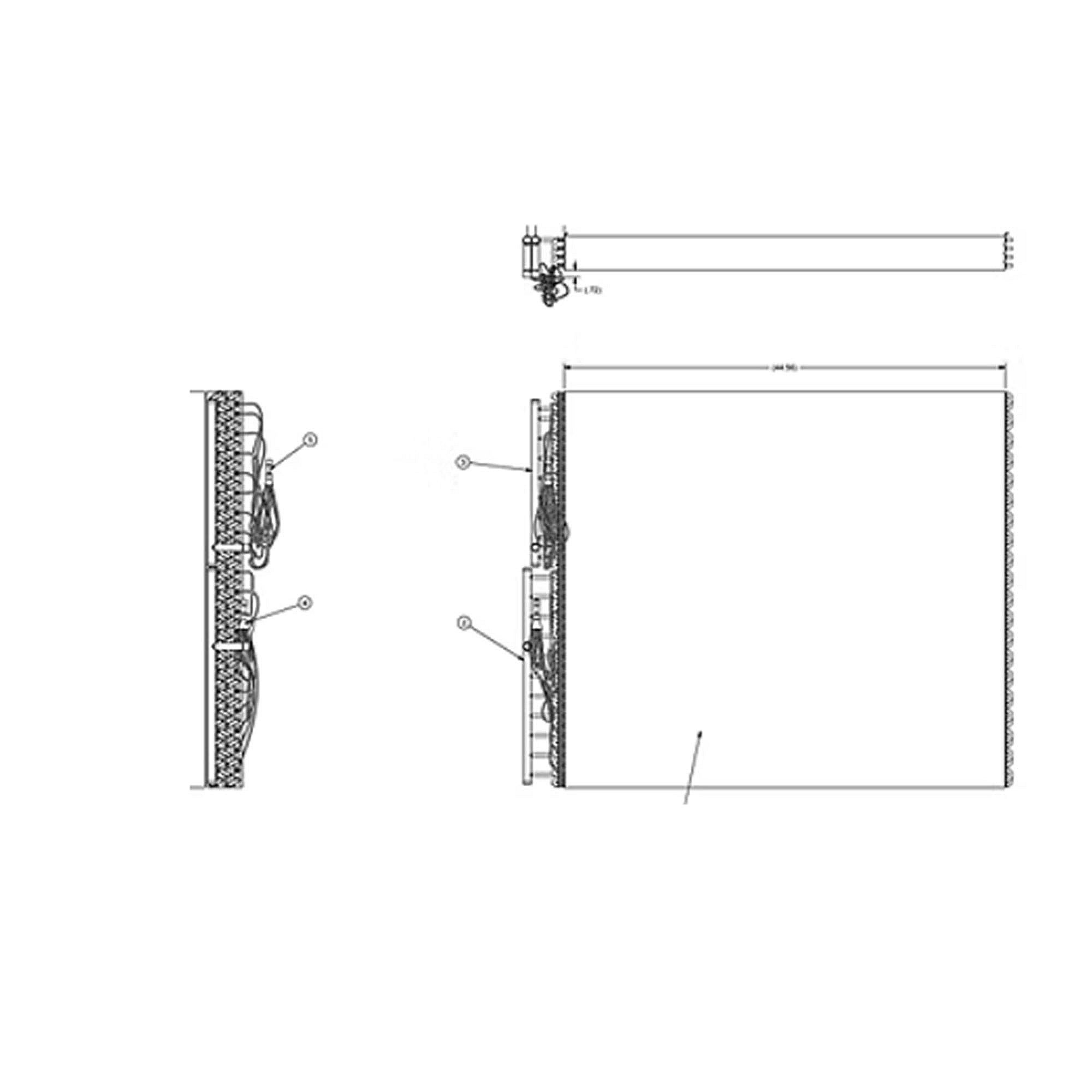 Part #col15148, Trane Coil W/txv
