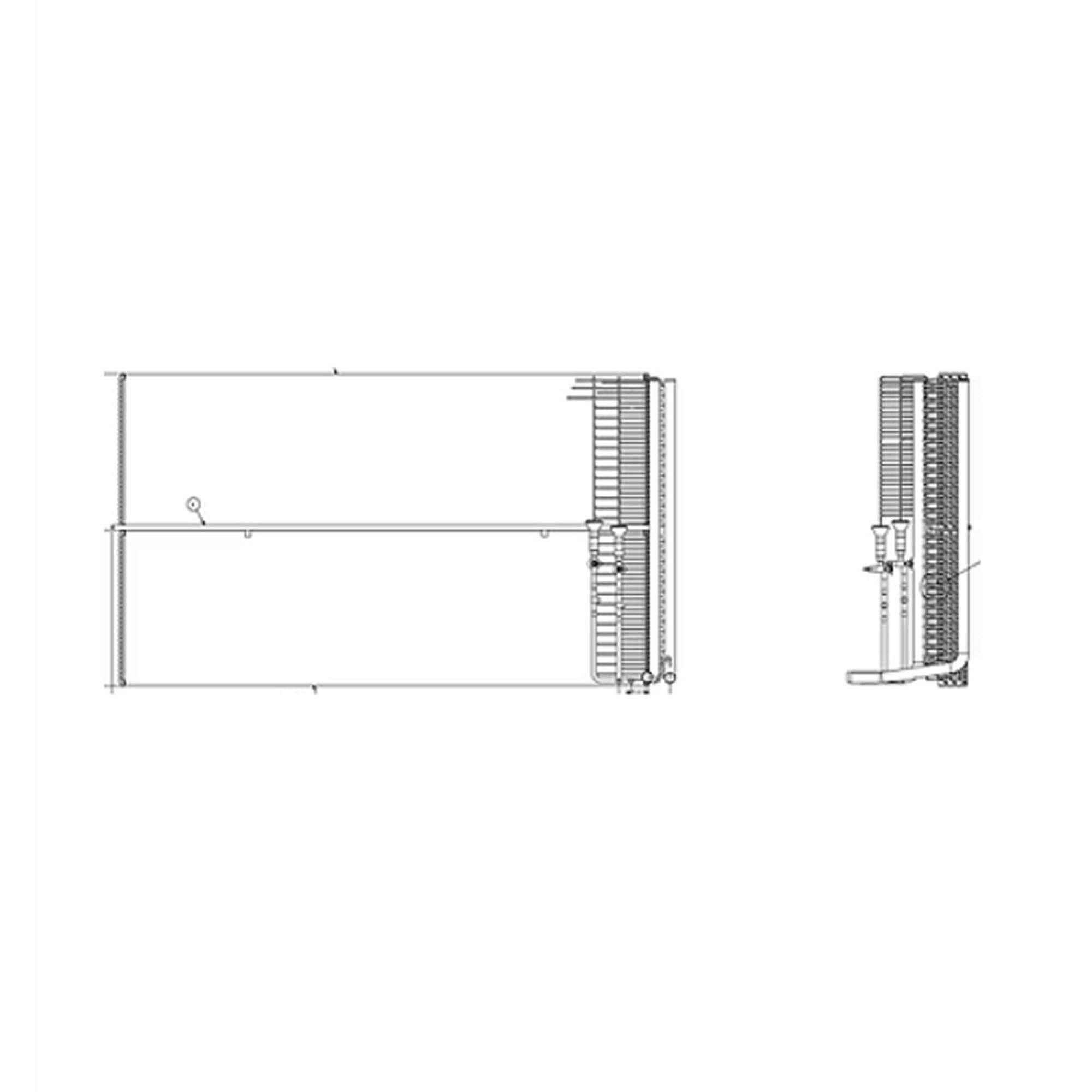 Part #col16274, Trane Coil