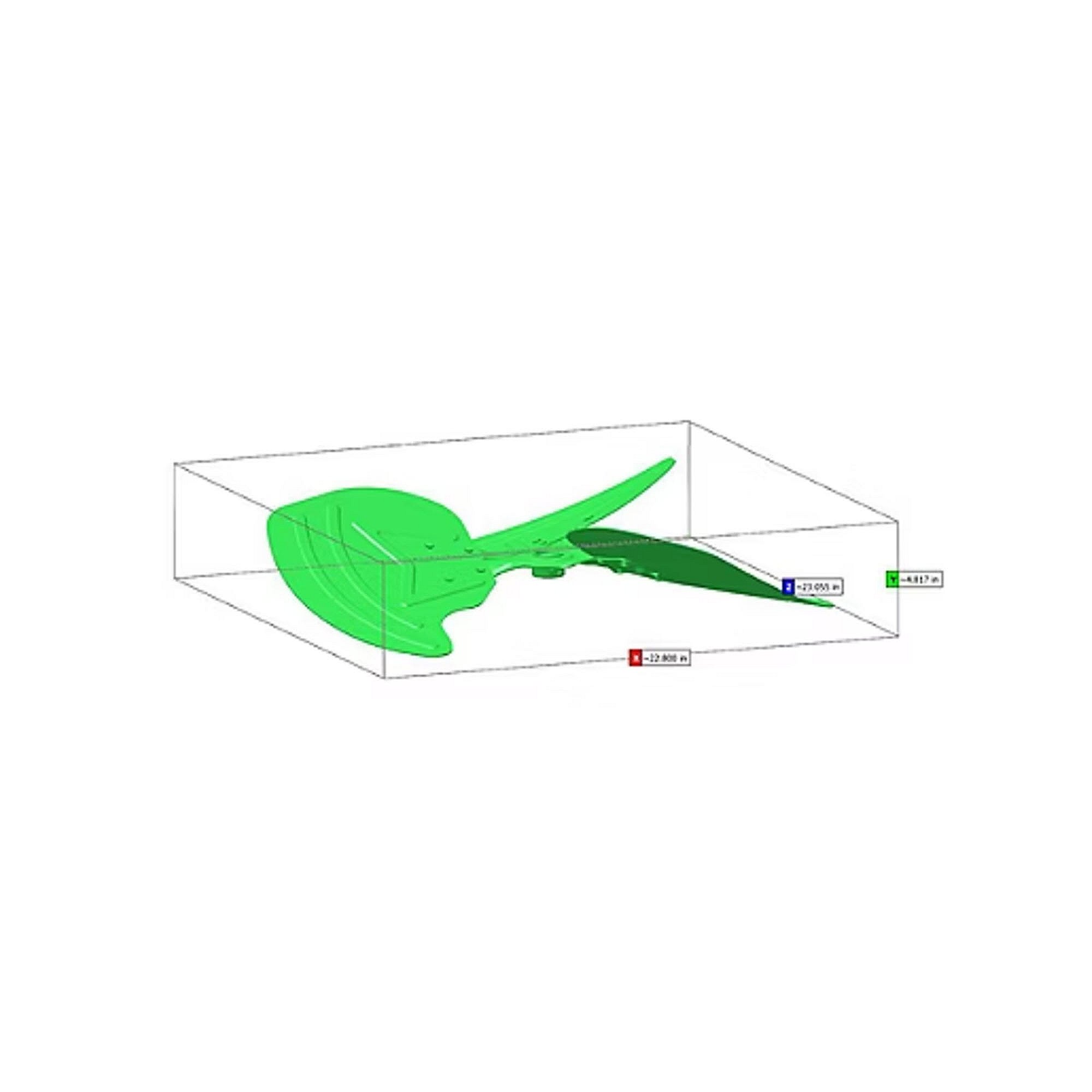 Part #fan05659, Trane Blade Fan