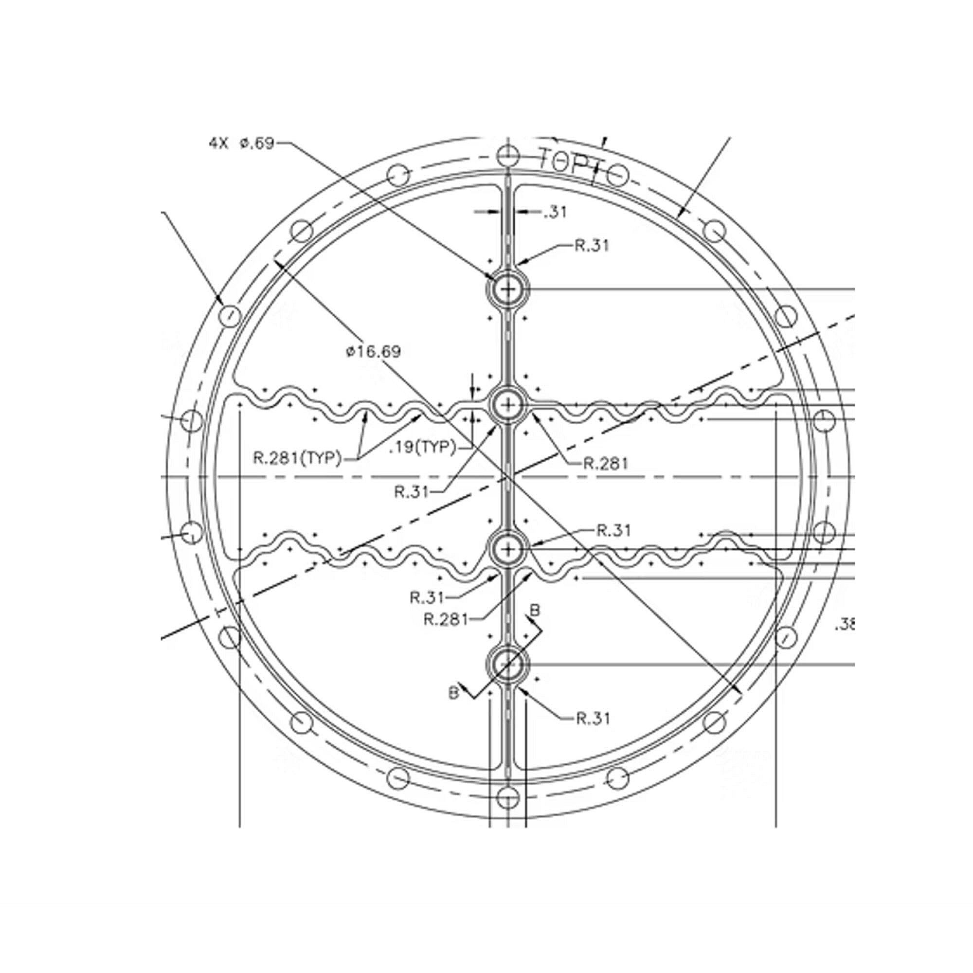 Part #gkt2925, Trane Gasket