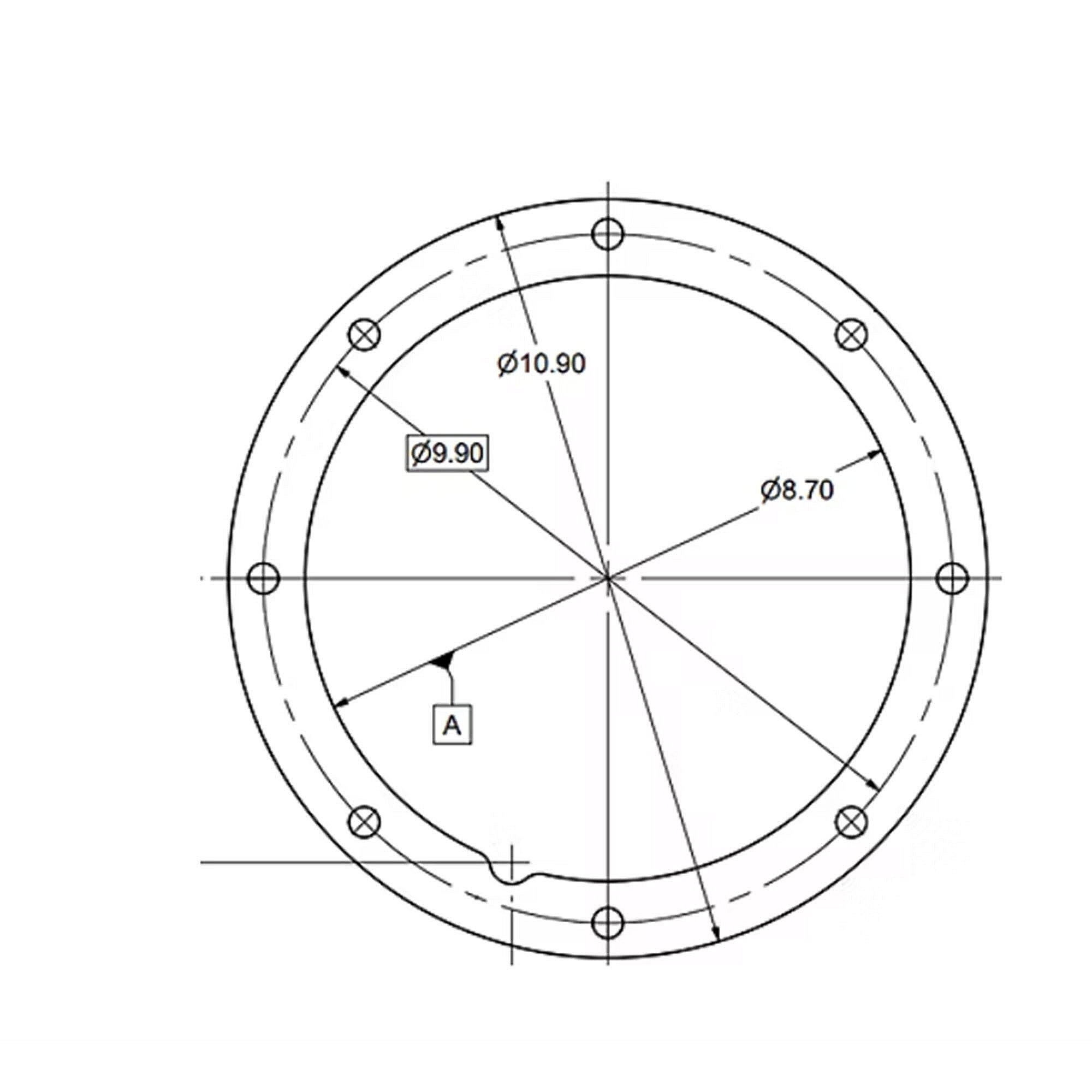 Part #gkt4420, Trane Oil Tank Cover Gasket