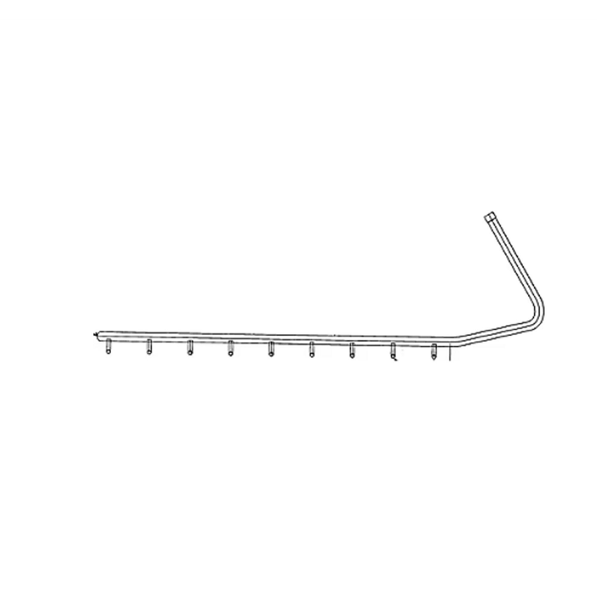 Part #hdr0445, Trane Suction Header Assembly