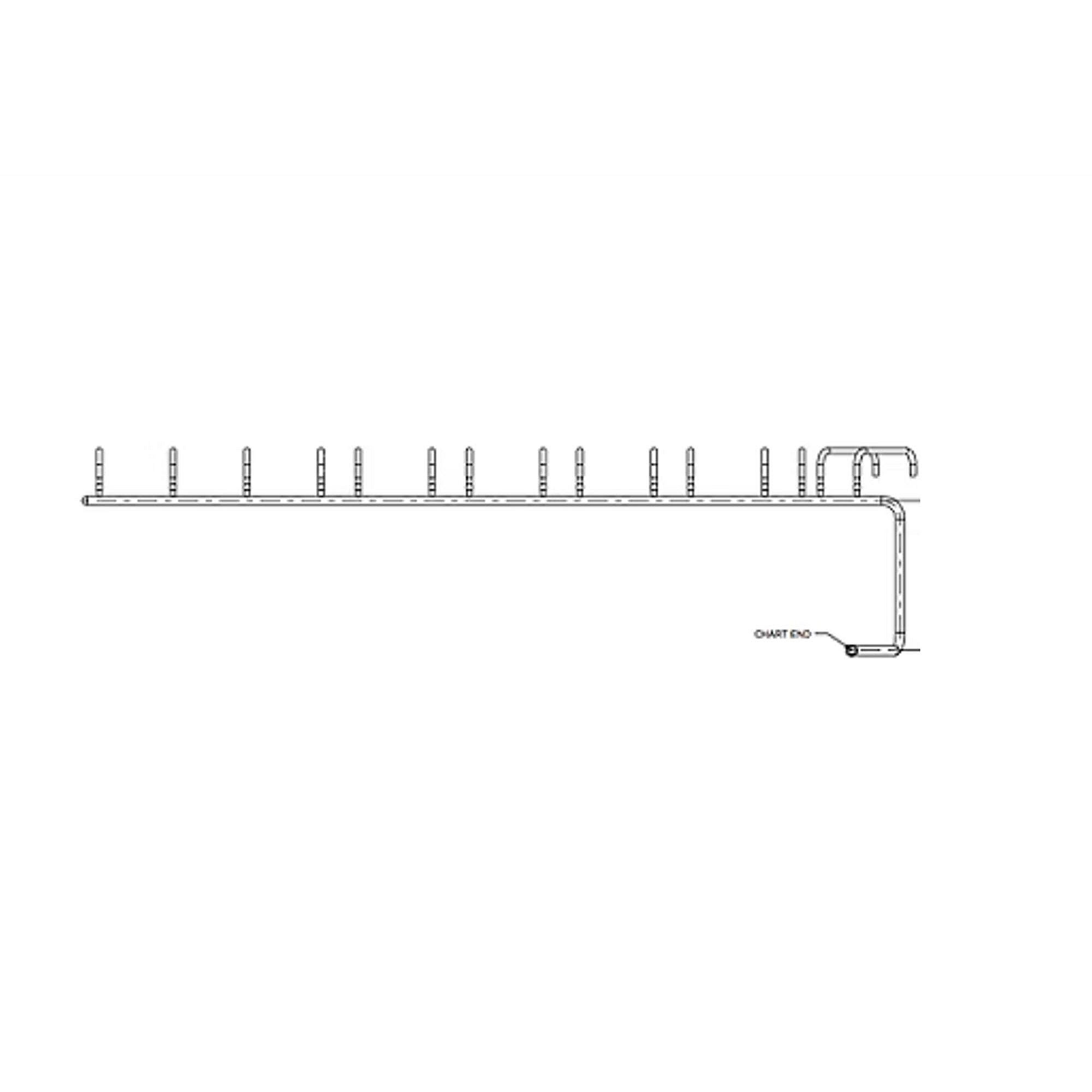Part #hdr0883, Trane Short Orifice Header