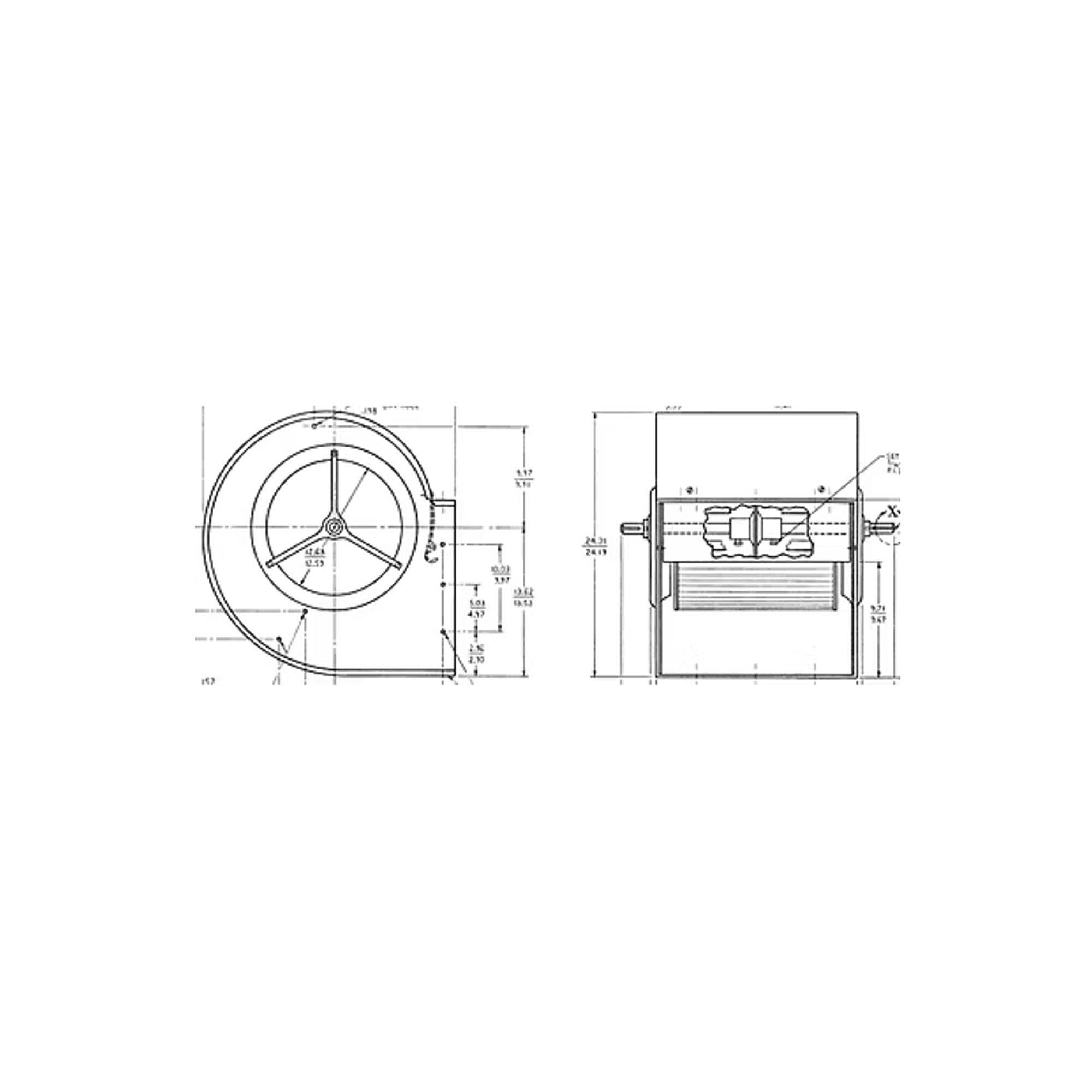 Part #hus1121, Trane Housing