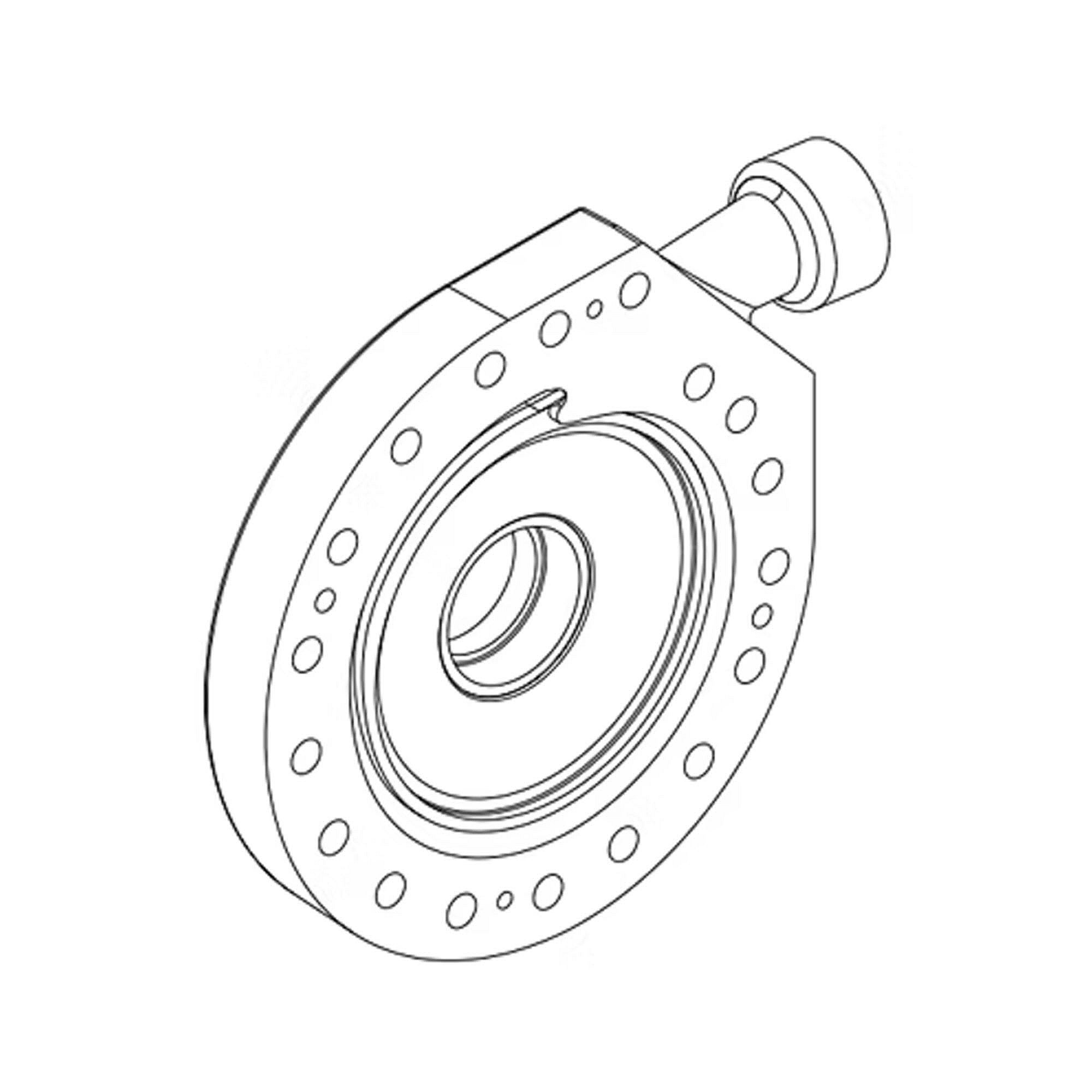 Part #hus4157, Trane Volute
