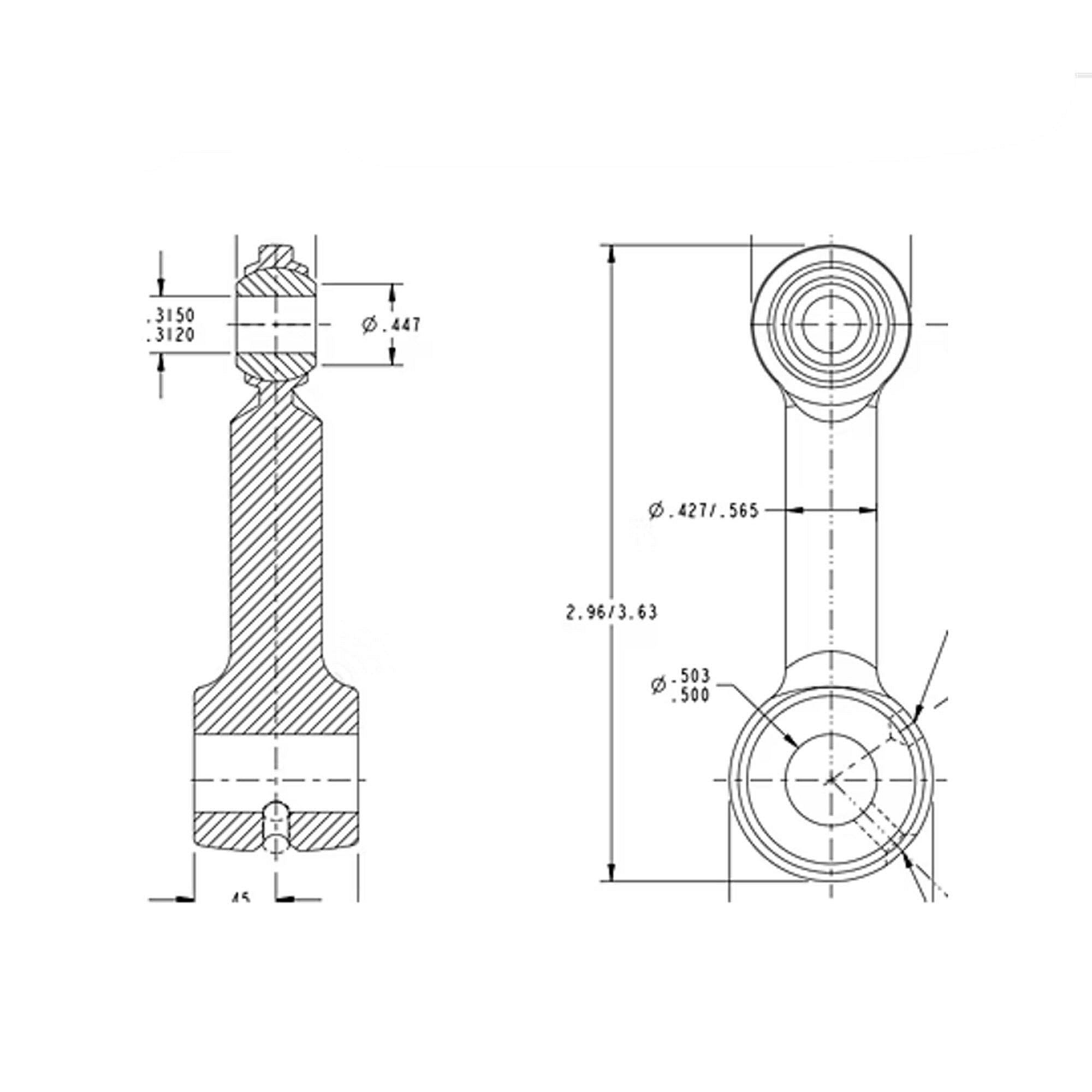 Part #lev0091, Trane Lever 1St Stage Vane