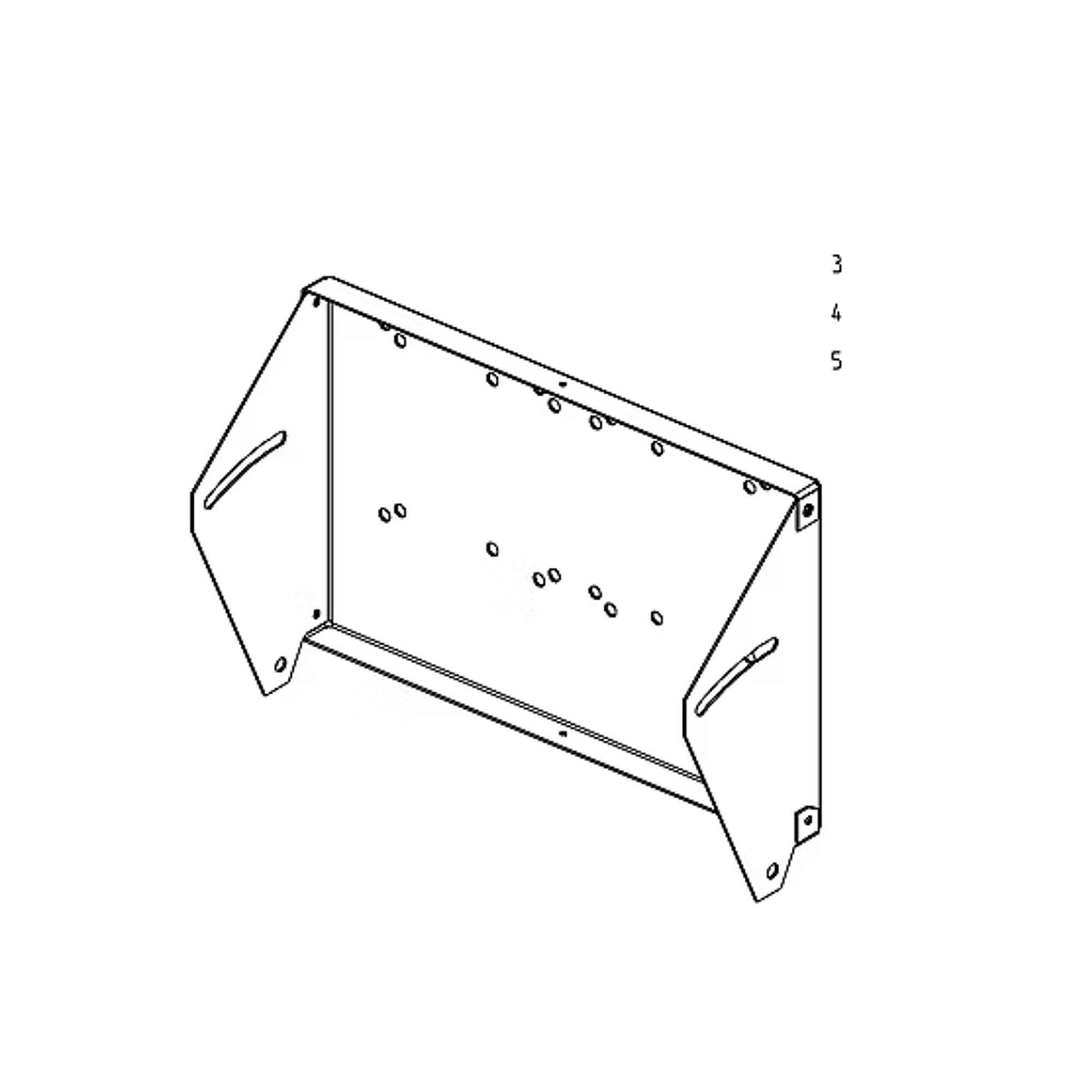 Part #mnt2316, Trane Mount
