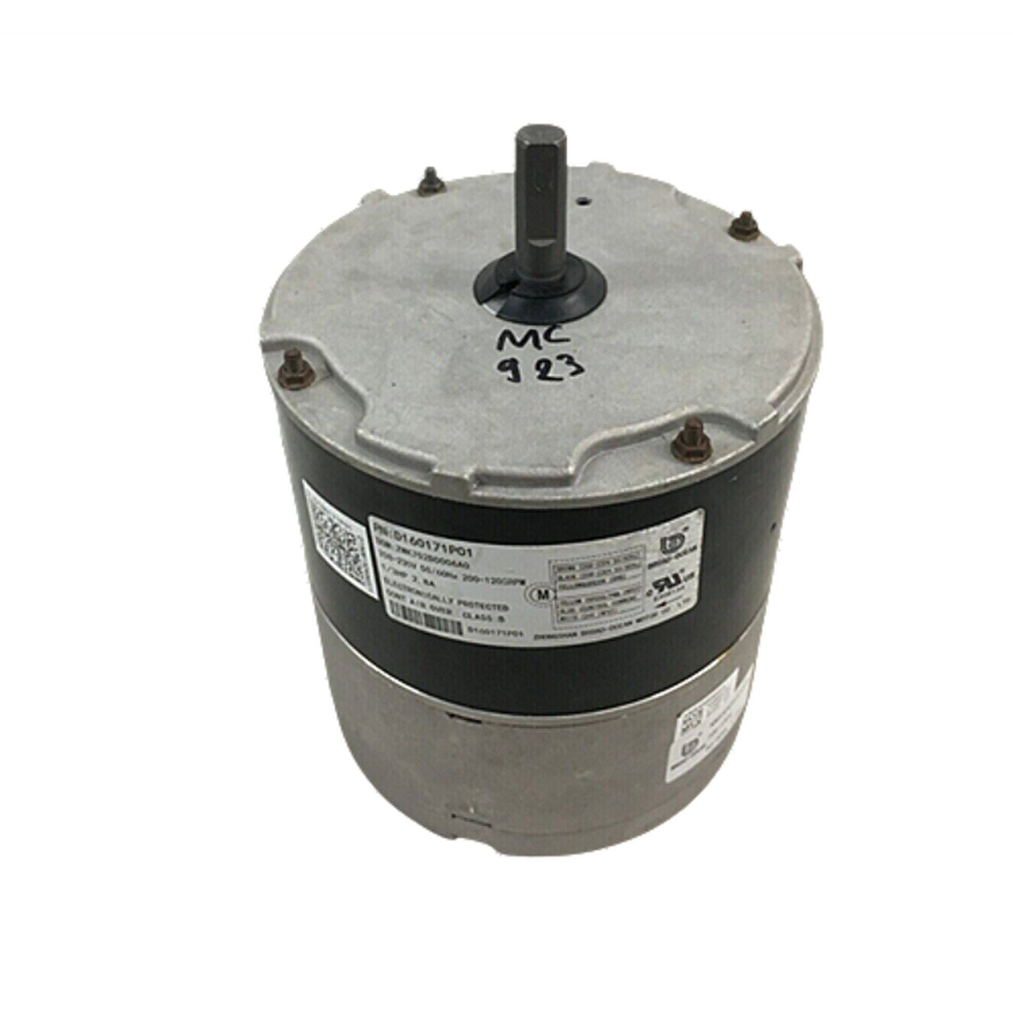 Part #mot19352, Trane 208-230V 1/3Hp Variable Motor