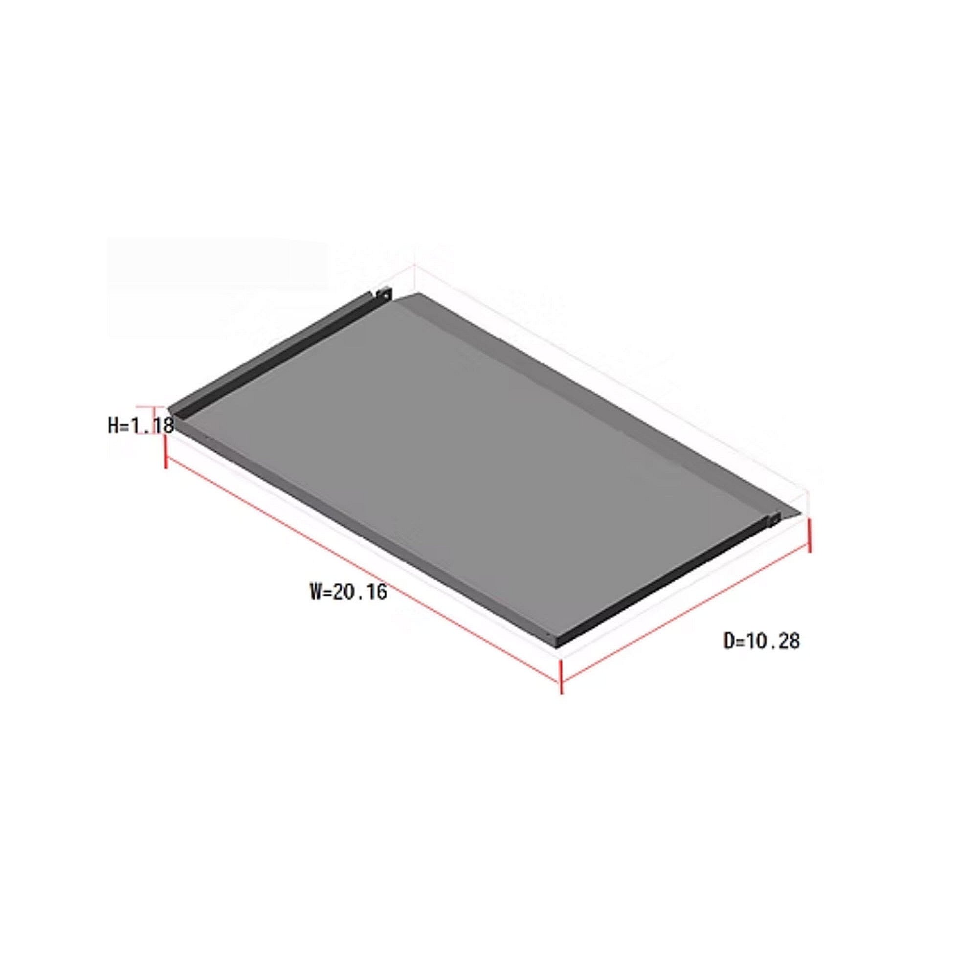 Part #pan03884, Trane Left Horizontal Drain Pan