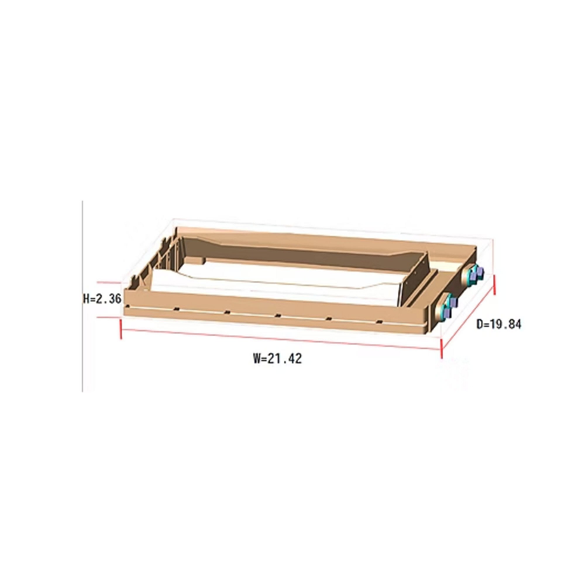 Part #pan03969, Trane Drain Pan Upflow