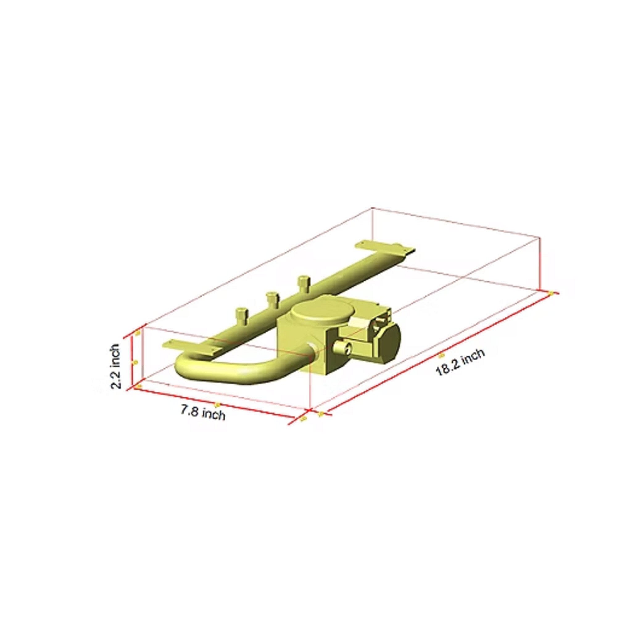 Part #pip02366, Trane Gas Assy Pipe