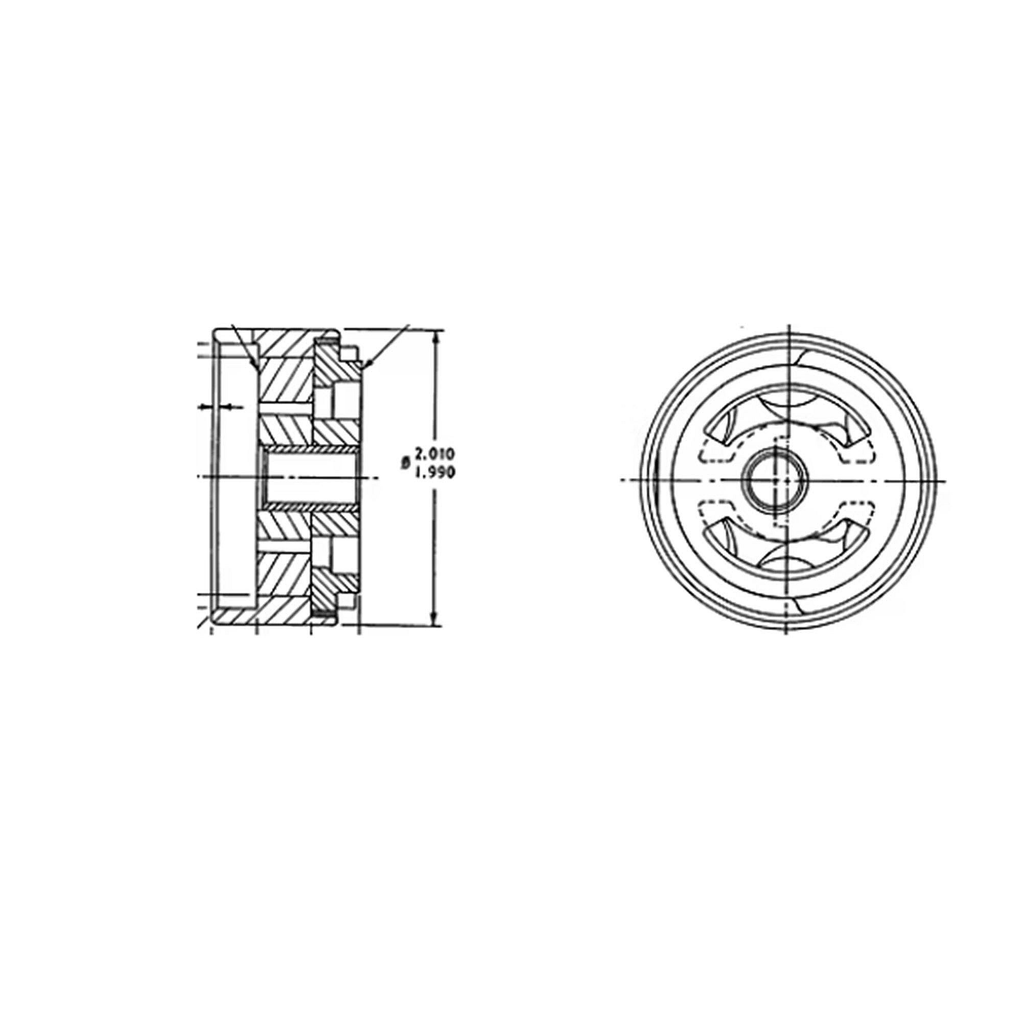 Part #pmp0460, Trane Oil Compressor Pump