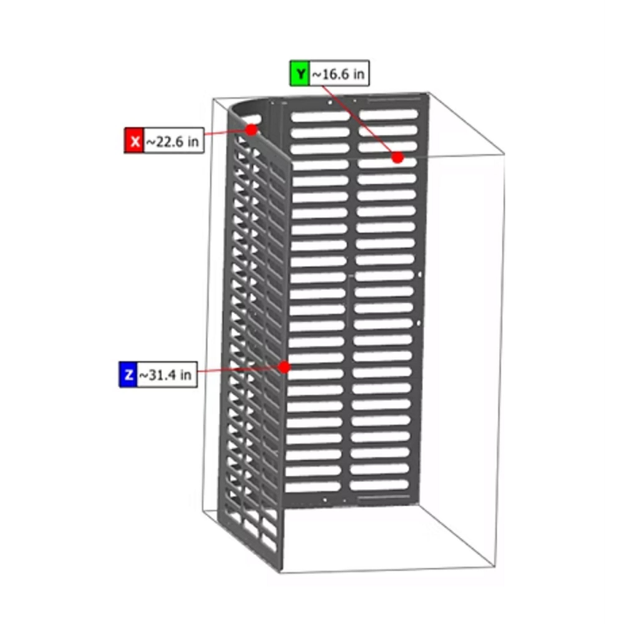 Part #pnl33852, Trane Side Board Assy Panel
