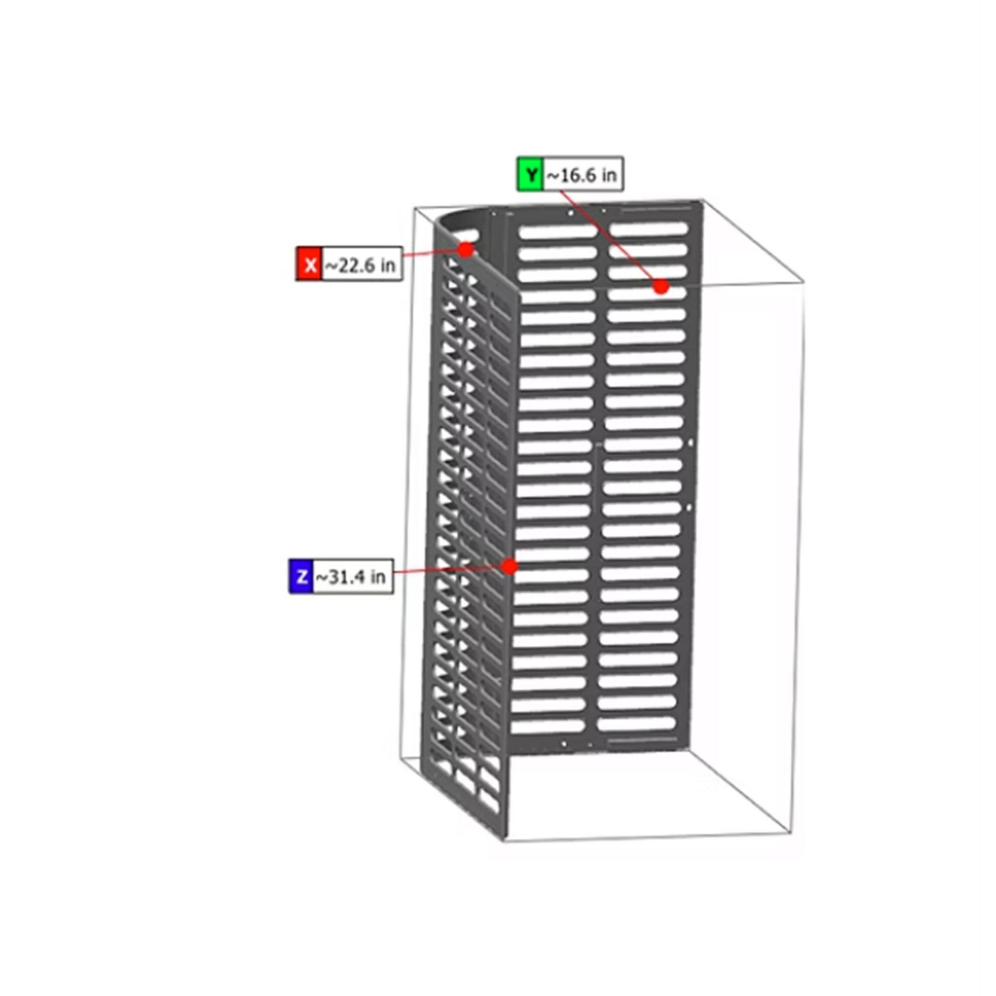 Part #pnl33858, Trane Top Cover Assy Panel