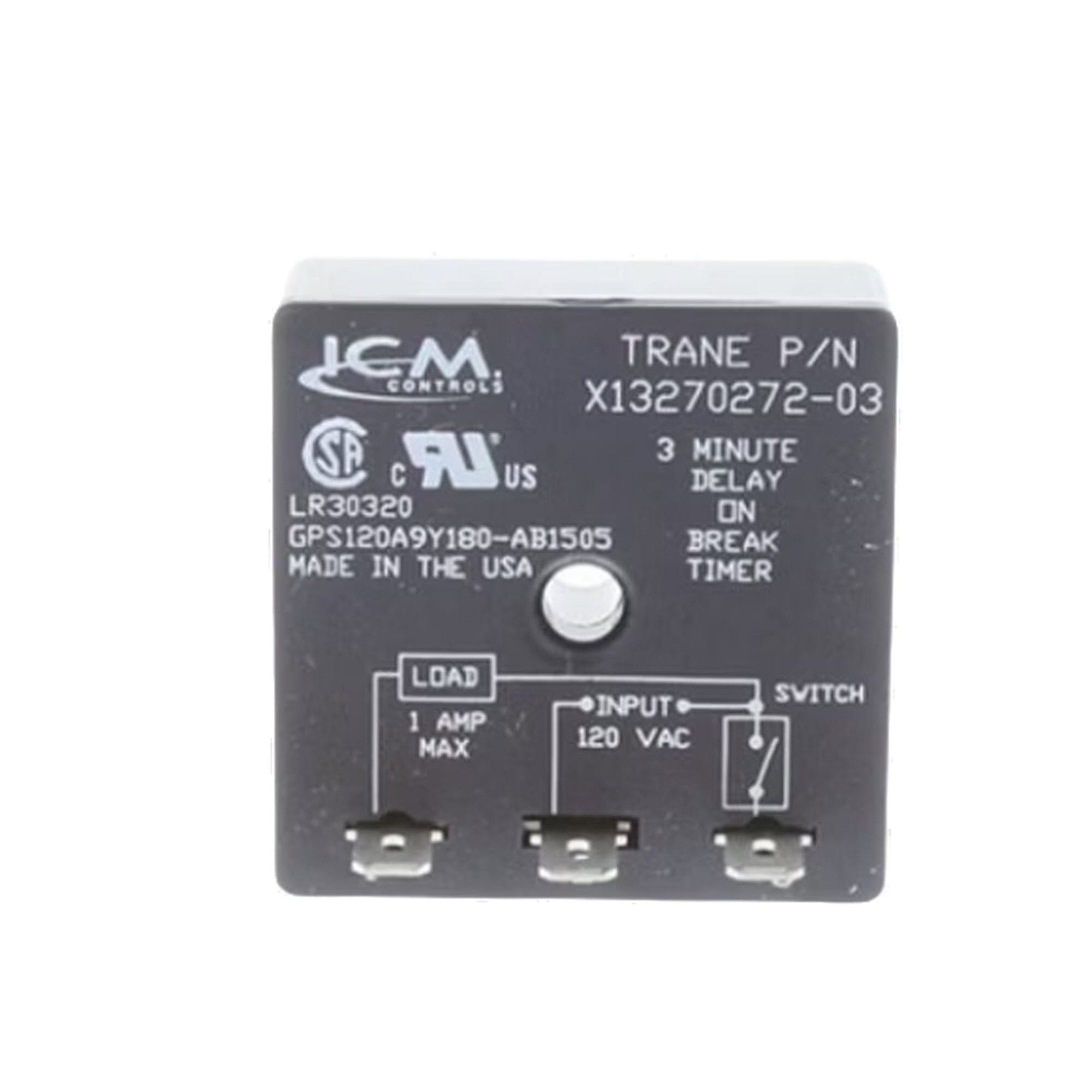 Part #rly0923, Trane Time Delay Relay