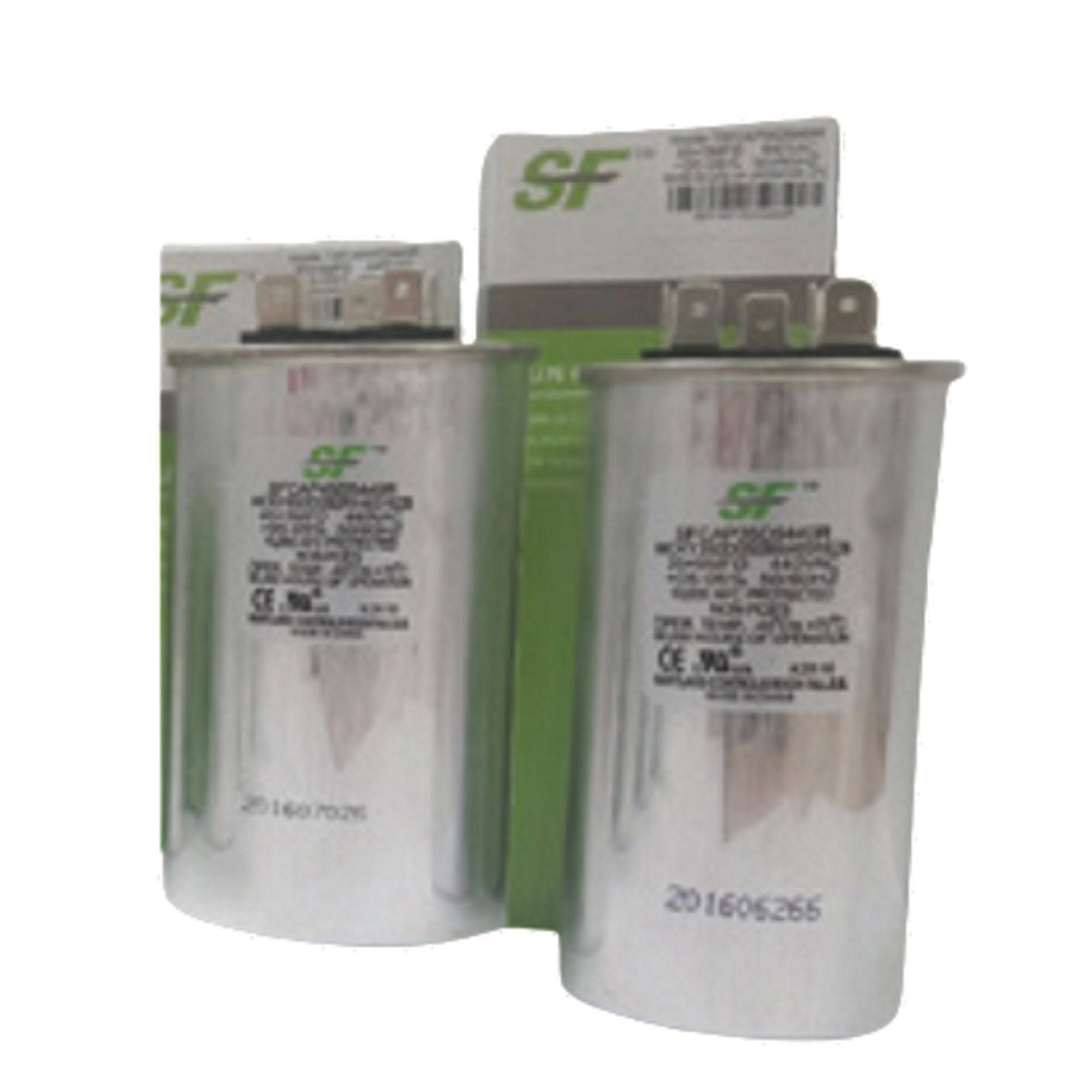 Part #sfcap075440, Trane 7.5Mfd 370/440V Oval Run Cap