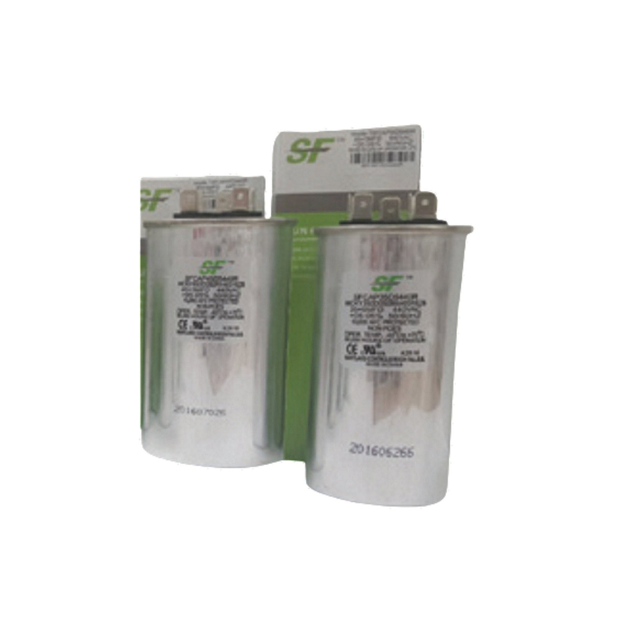 Part #sfcap20440R, Trane 20Mfd 370/440V Round Run Cap
