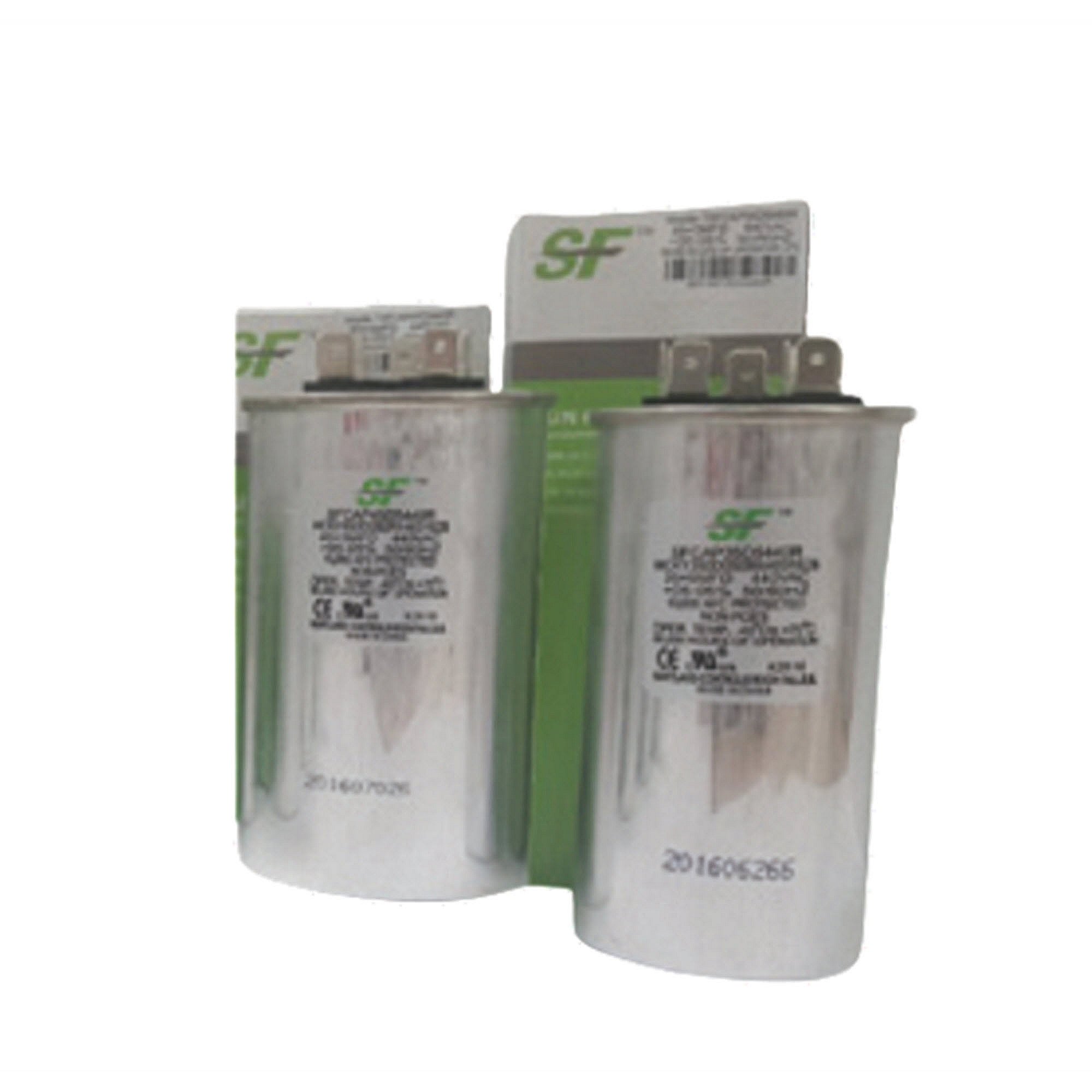 Part #sfcap30D5440R, Trane 30/5Mfd 440V Rndcap