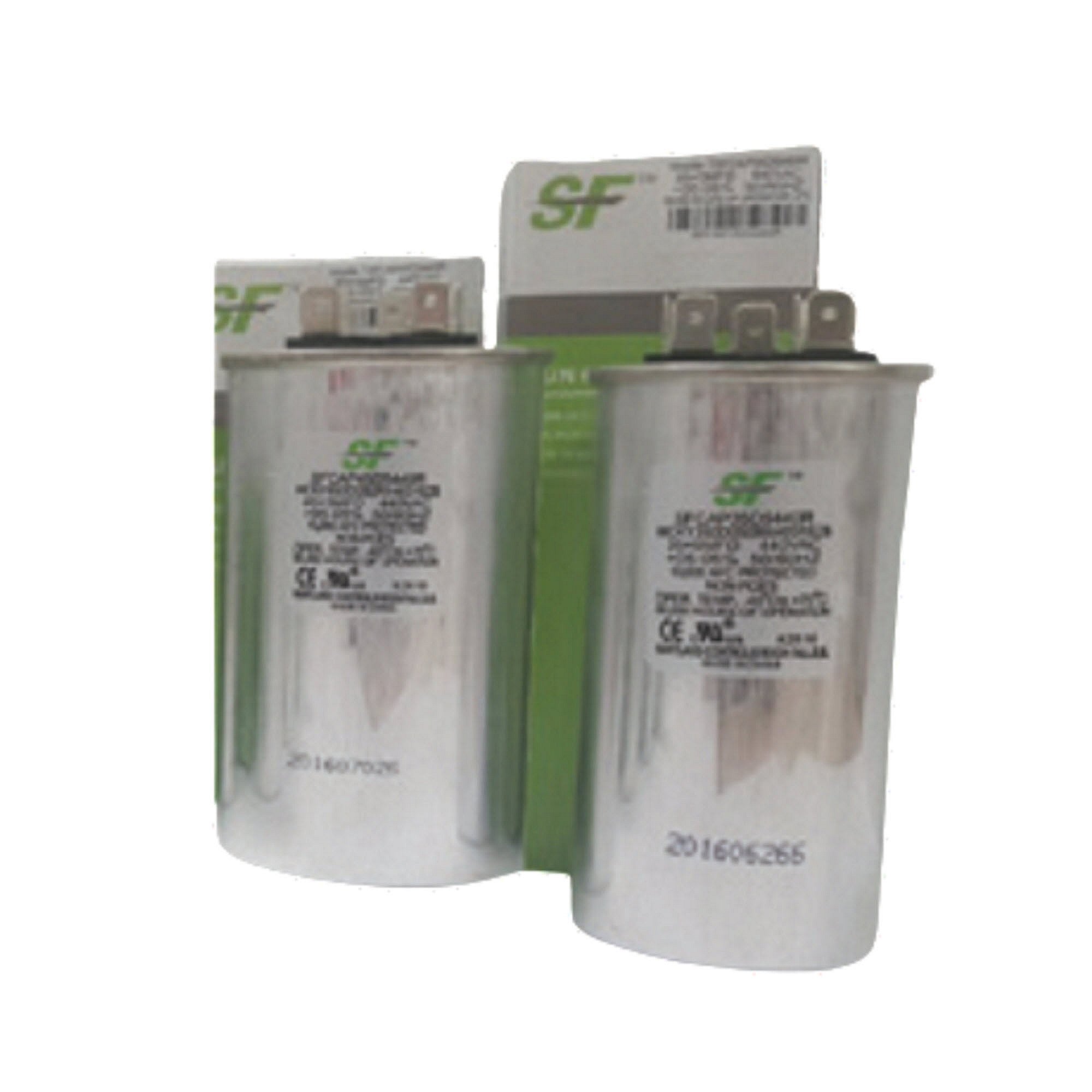 Part #sfcap45D125440R, Trane 45+12.5 440V Rnd Run Cap