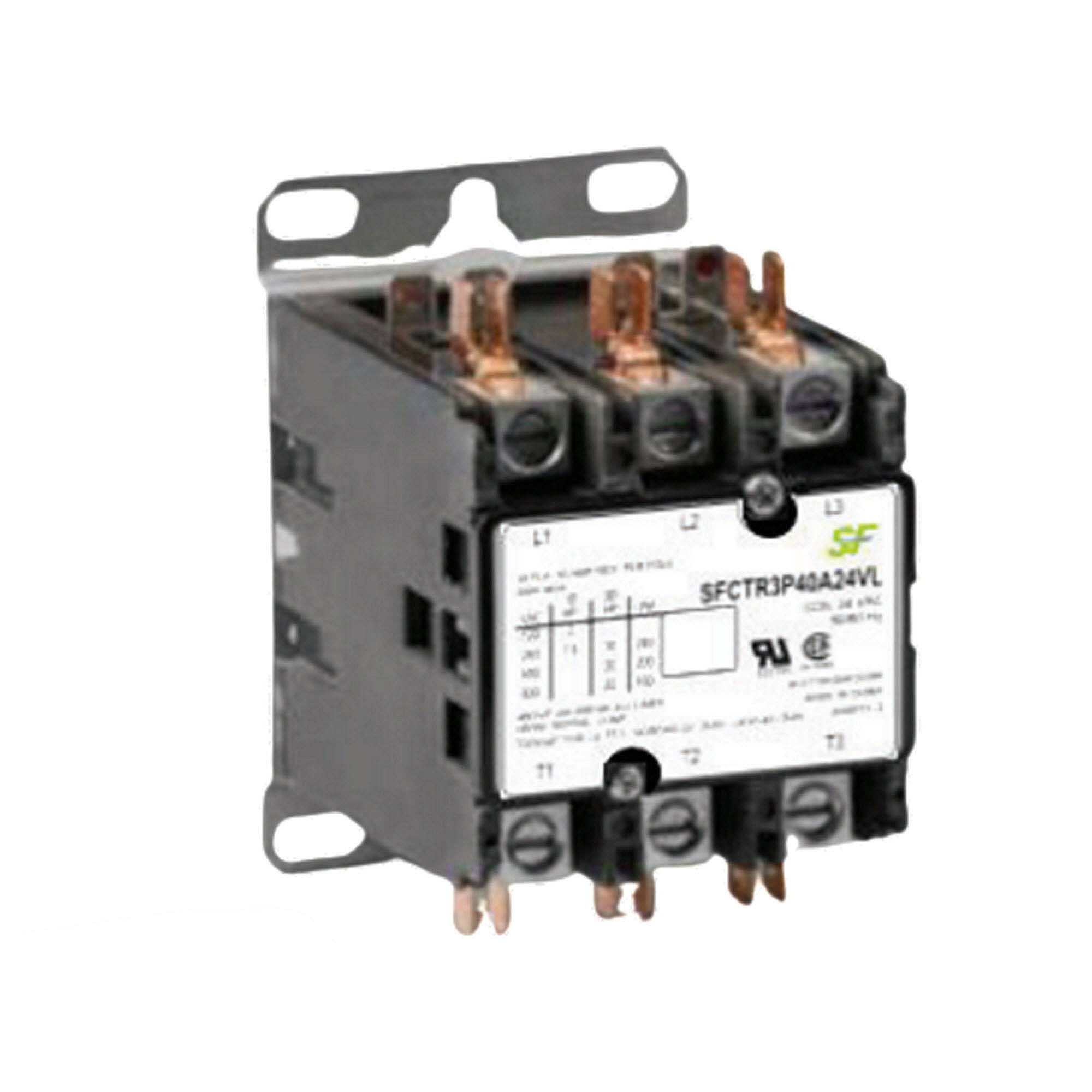 Part #sfctr3P30A24Vl, Trane 3 Pole 30Amp 24V Contactor