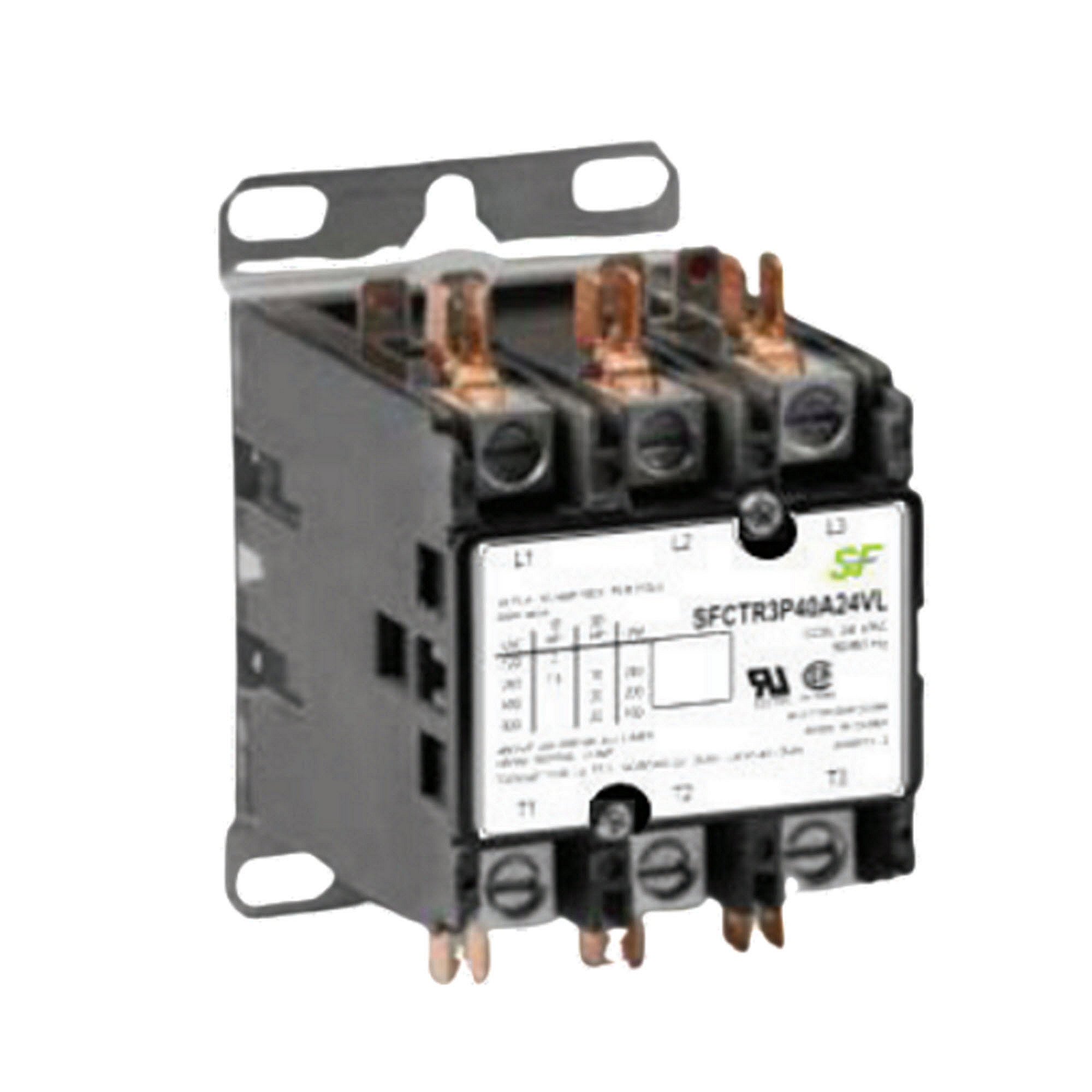 Part #sfctr3P60A120Vl, Trane 3P 60Amp Contactor 120V Lug