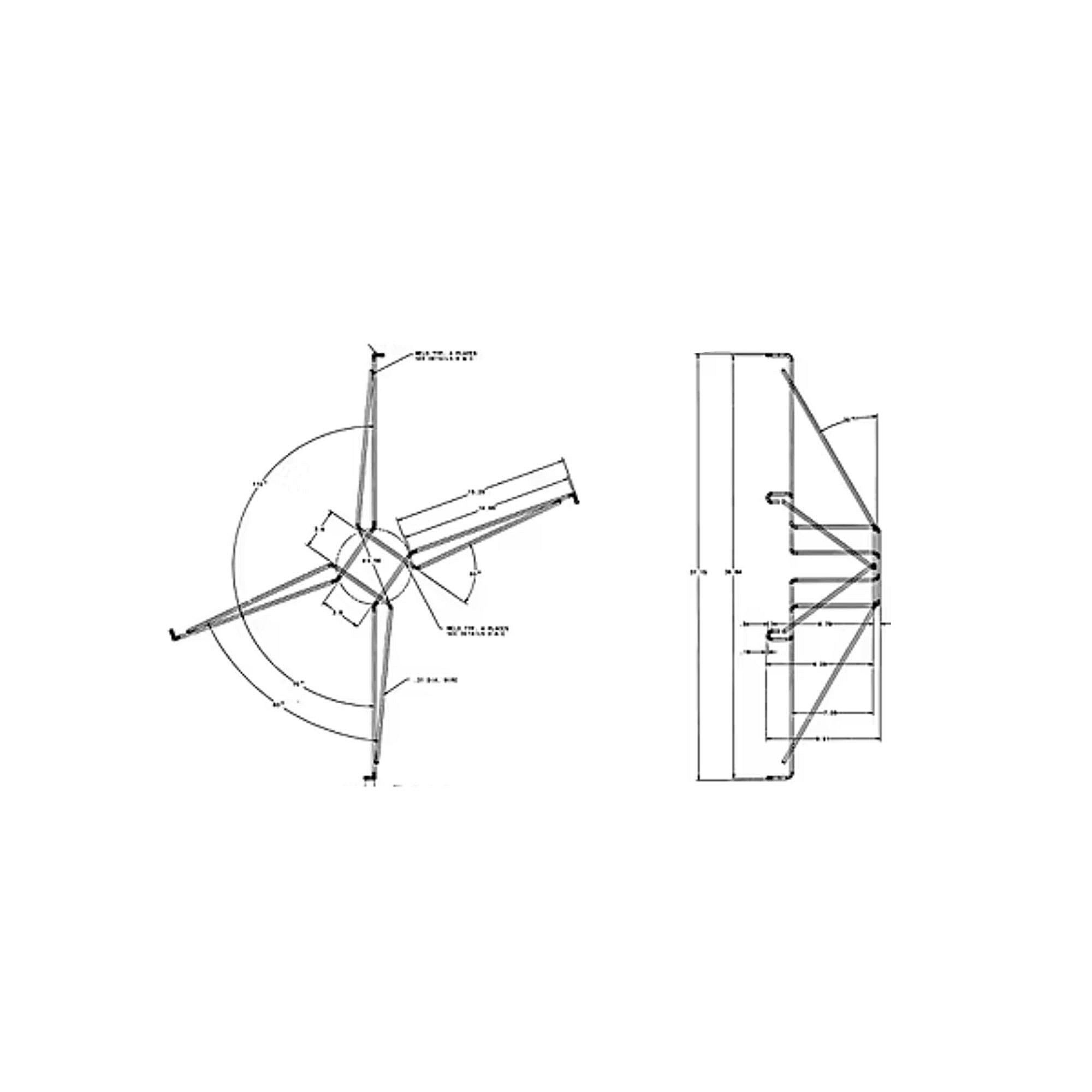 Part #sup1737, Trane Spider Motor Bracket