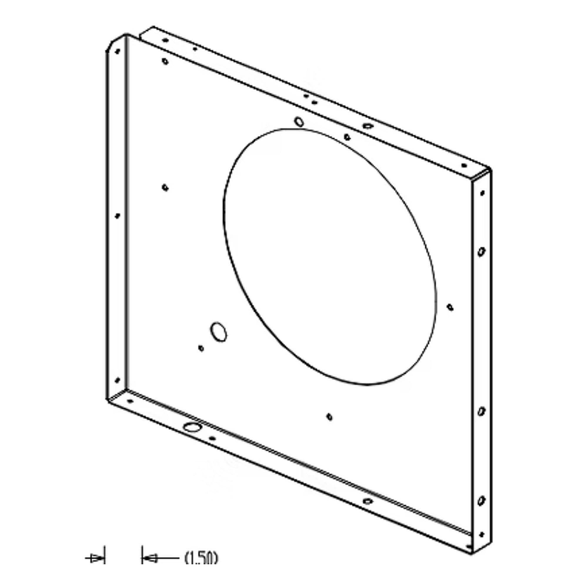 Part #sup4447, Trane Right Hand Fan Support