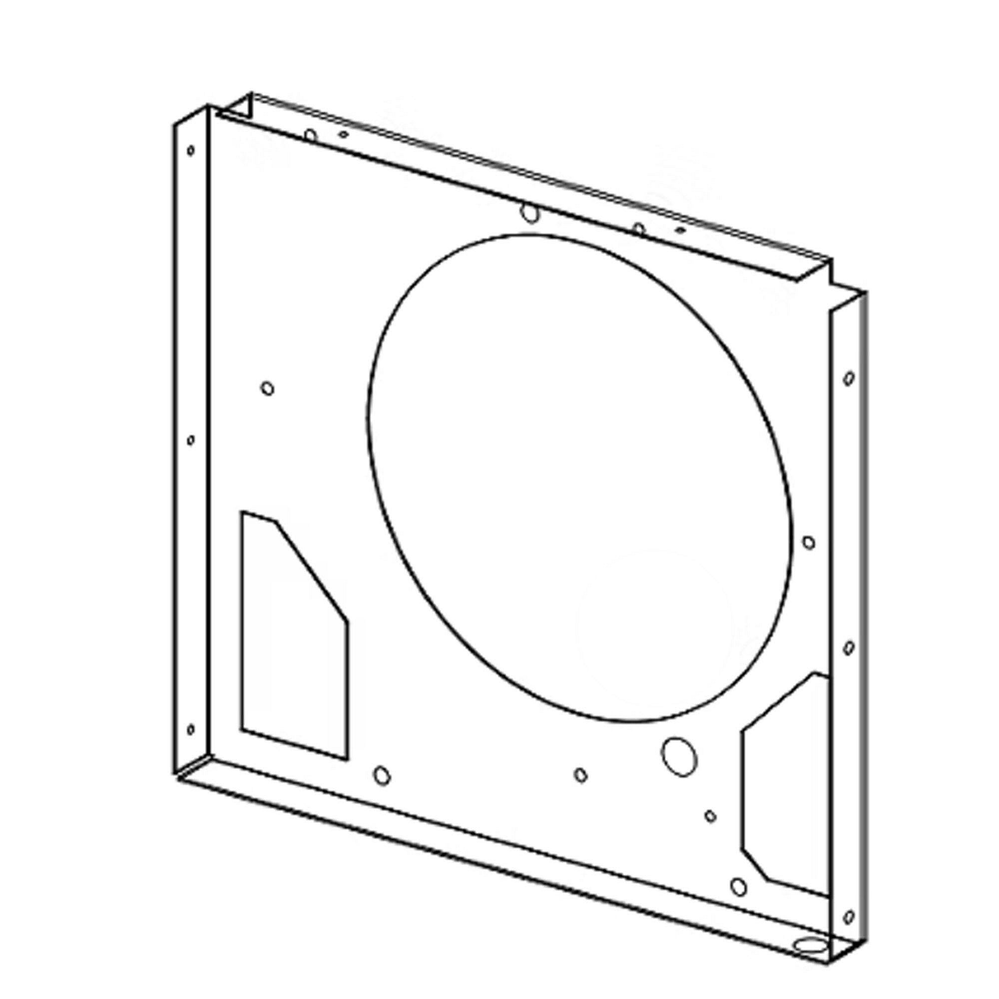 Part #sup4650, Trane Left Hand Fan Support