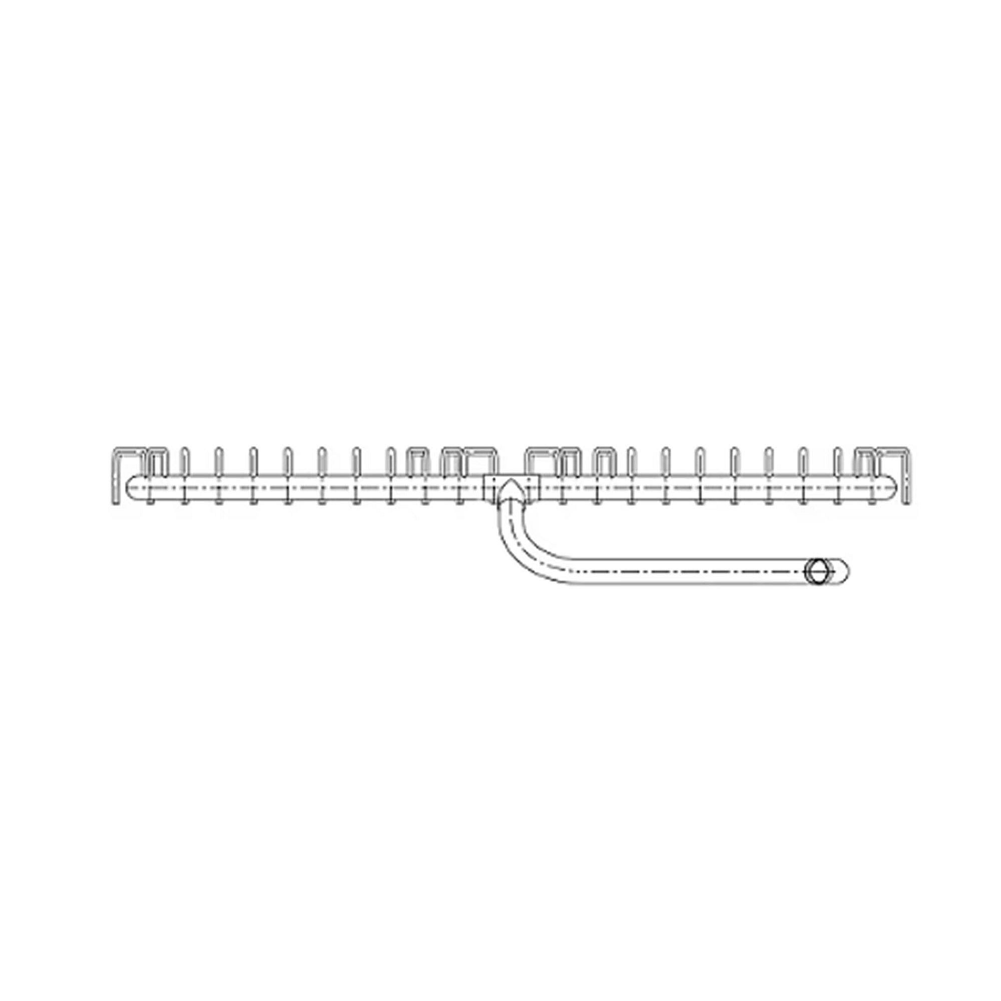 Part #tub8987, Trane Suction Header Tube, Ckt 2