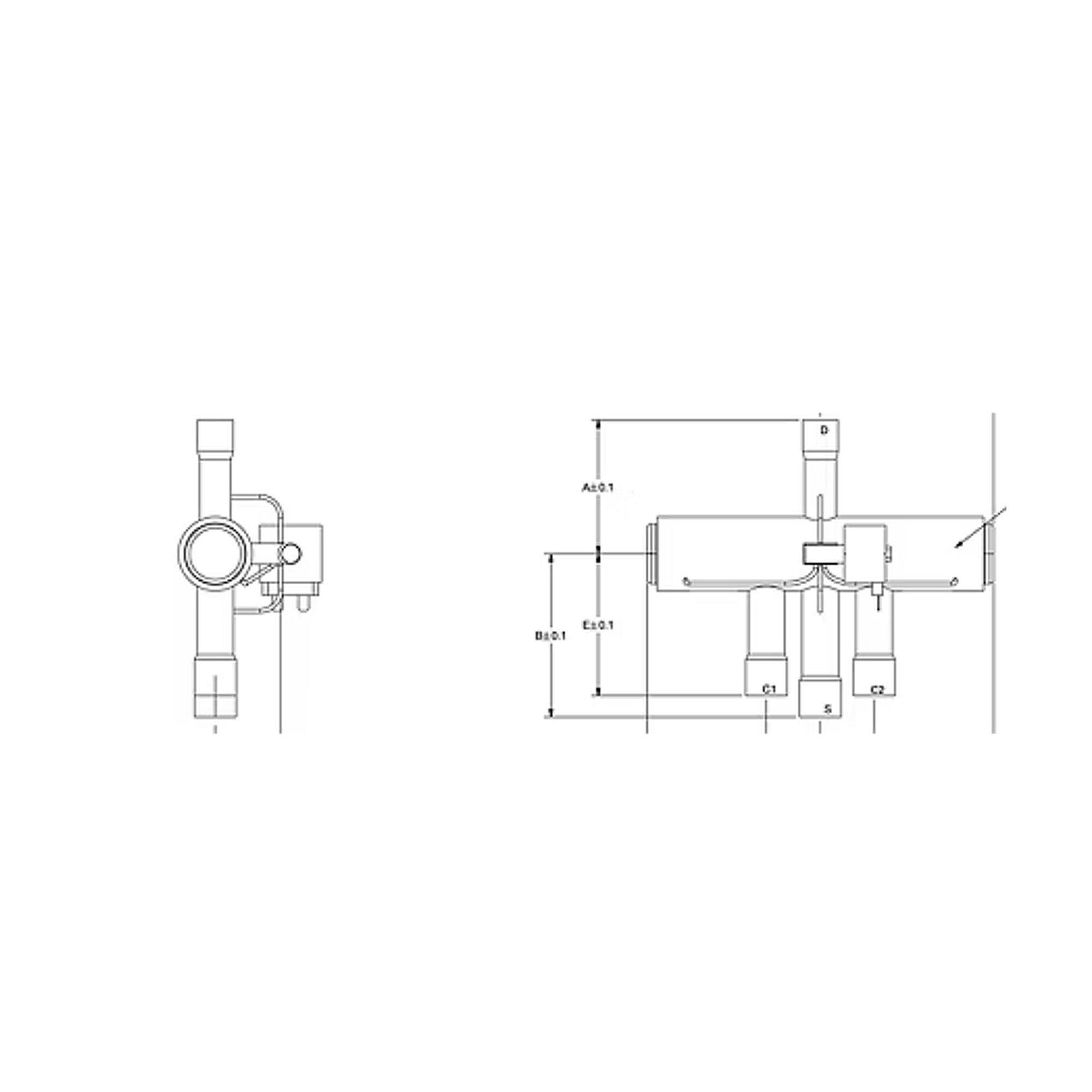 Part #val18907, Trane Reversing Valve