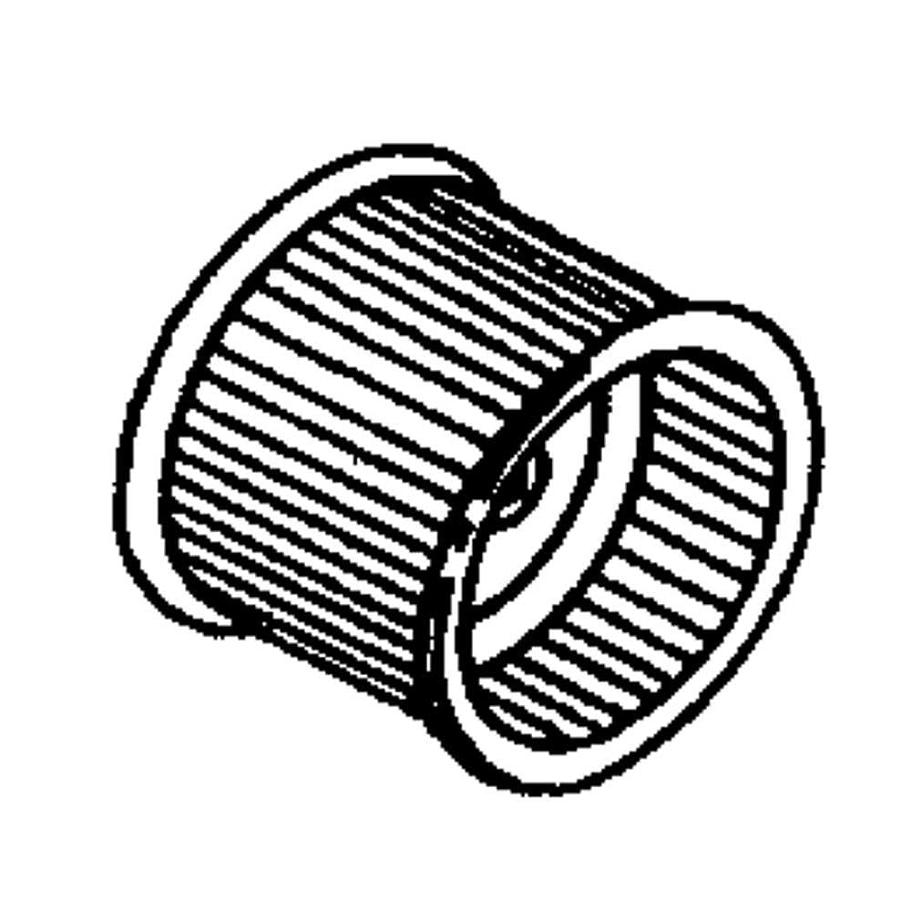 Part #whl00722, Central Air Conditioner Air Handler Blower Wheel