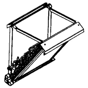 Central Air Conditioner Evaporator Coil And Drip Pan 316224-772