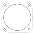 Air Conditioner Grille Cover for Carrier 38CKC018 SERIES300 - Part 319401-701137