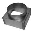158,duct Trans Kit,sq>rd for Carrier 50XT042300 - Part CPDUCFLG002A00