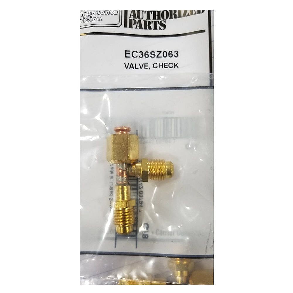 Part #ec36Sz063, Vlv Check