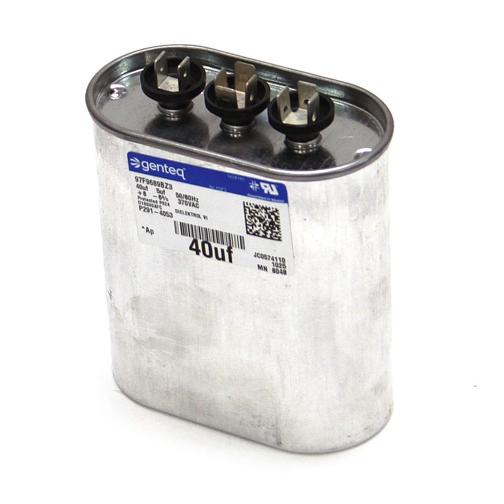 Carrier Part #p291-4053, Central Air Conditioner Dual-Motor Run Capacitor | 6.60 x 3.80 x 2.10
