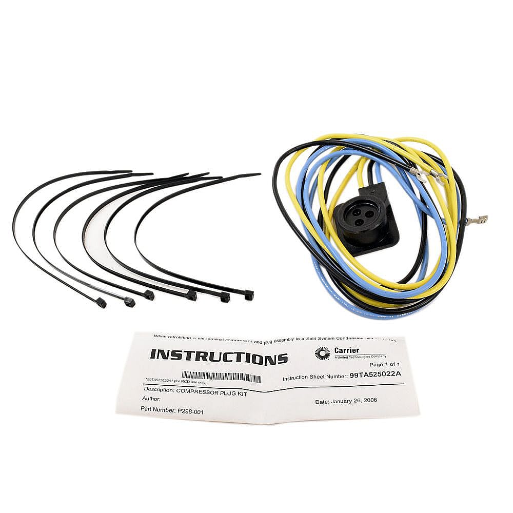 Carrier Part #p298-001, Plug Assembly | 9.90 x 6.50 x 2.10