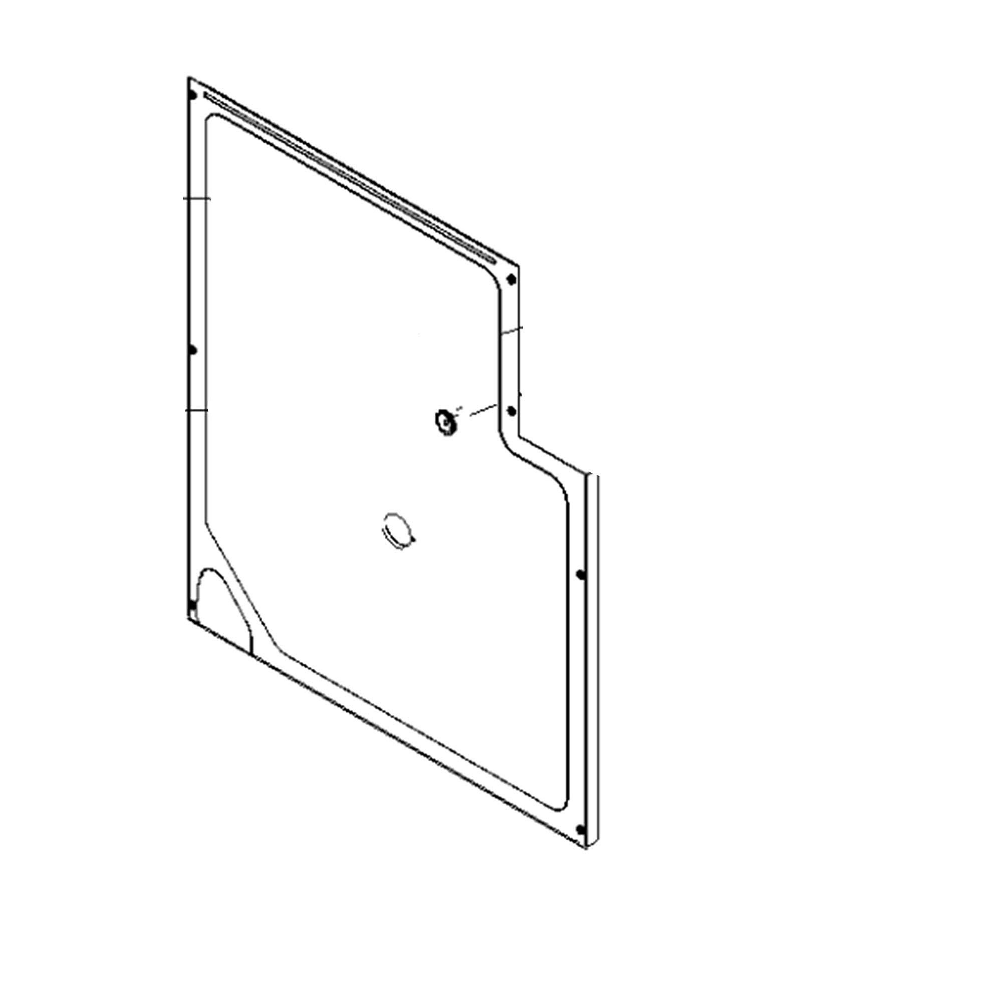 Goodman Part #0121A00249Pdg, Panel-Lower Access-Ptd