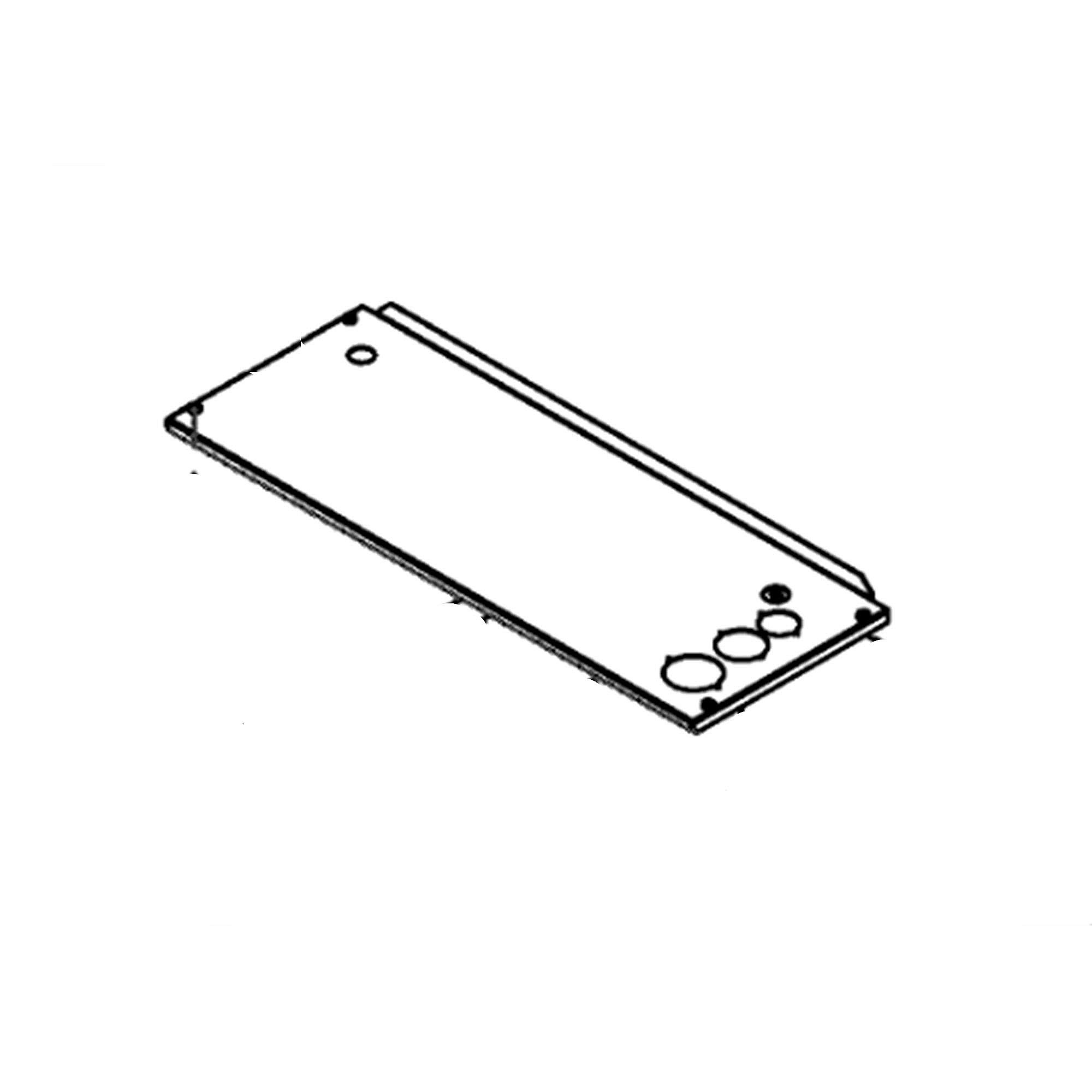 Part #0121A00252Pdg, Goodman Plate-Upper Tie-Ptd