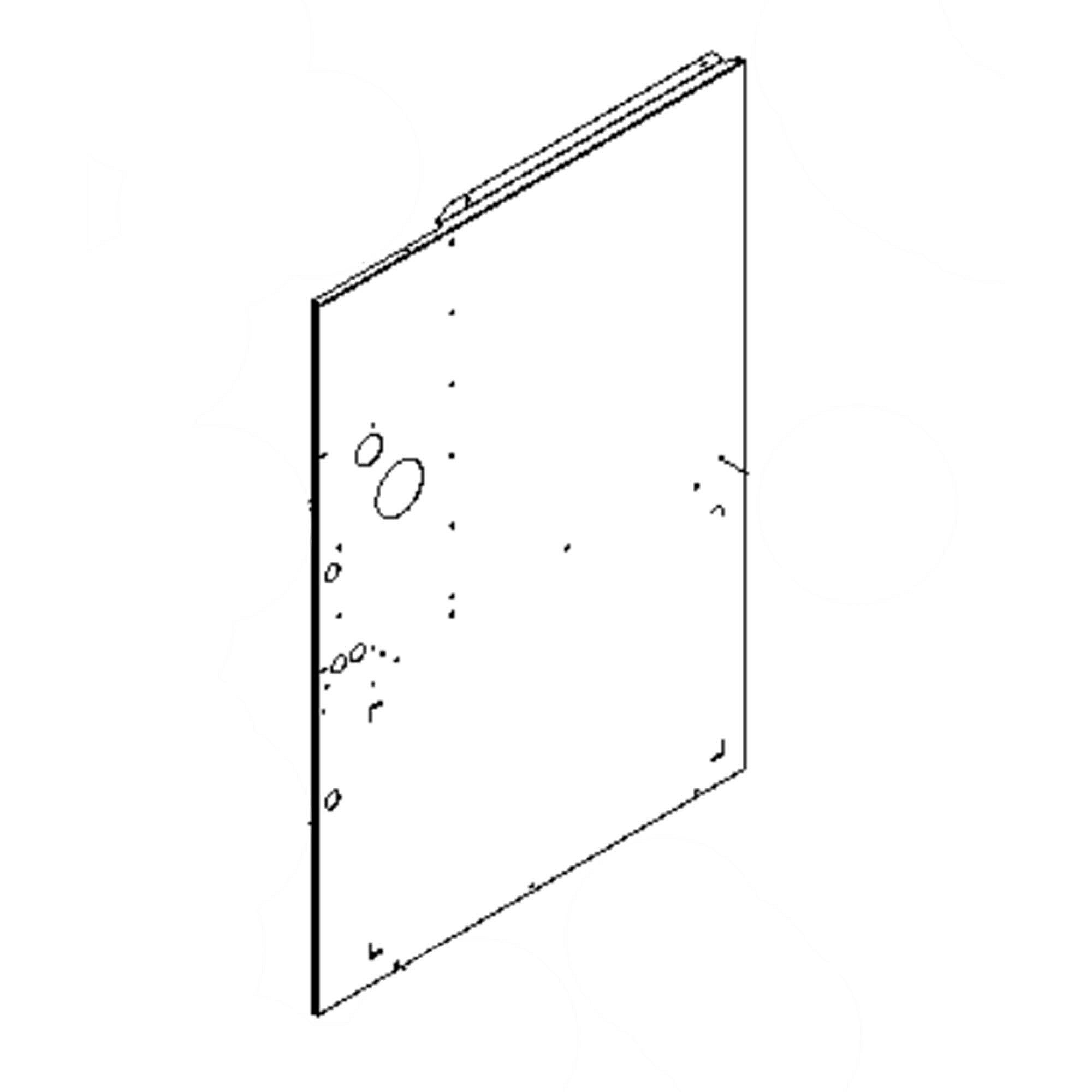 Part #0121F00090Dgs, Goodman Srv Oack Side Panel
